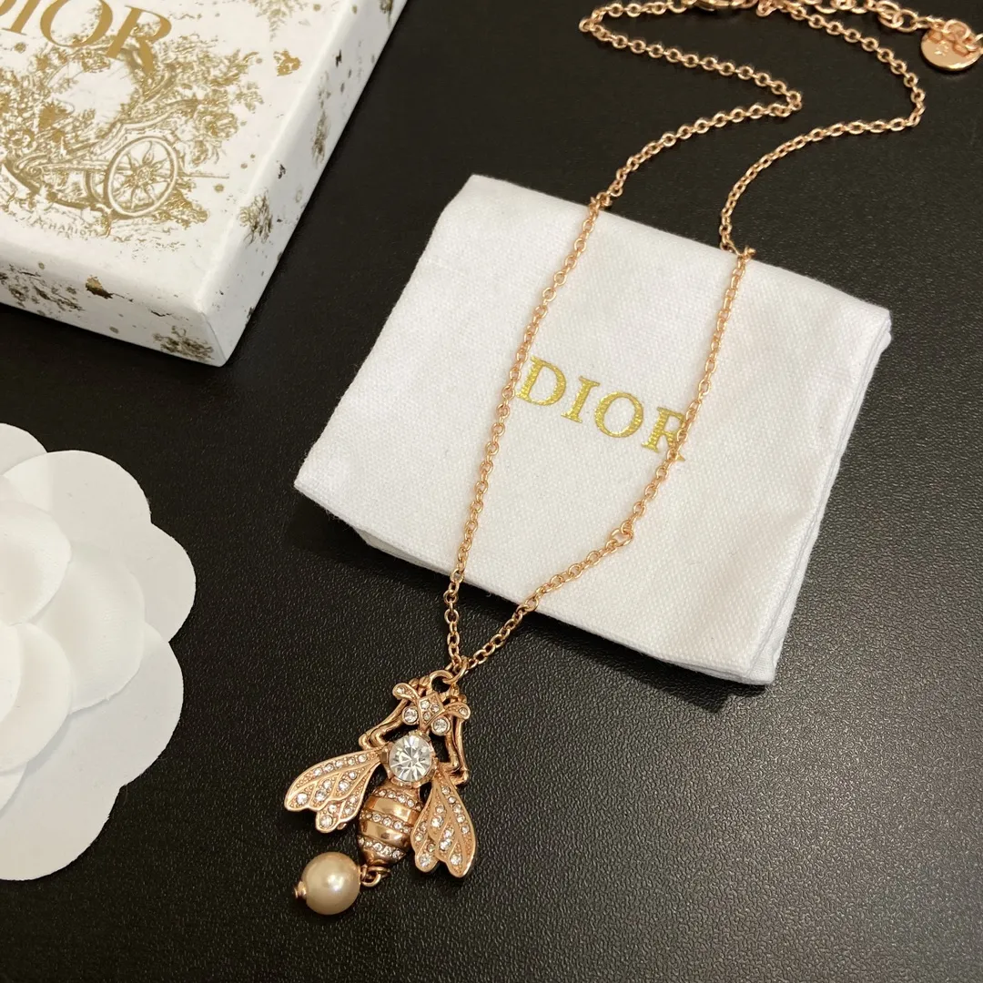【DIOR】ネックレス、新しいネックレス万能シンプルファッションオーナメント