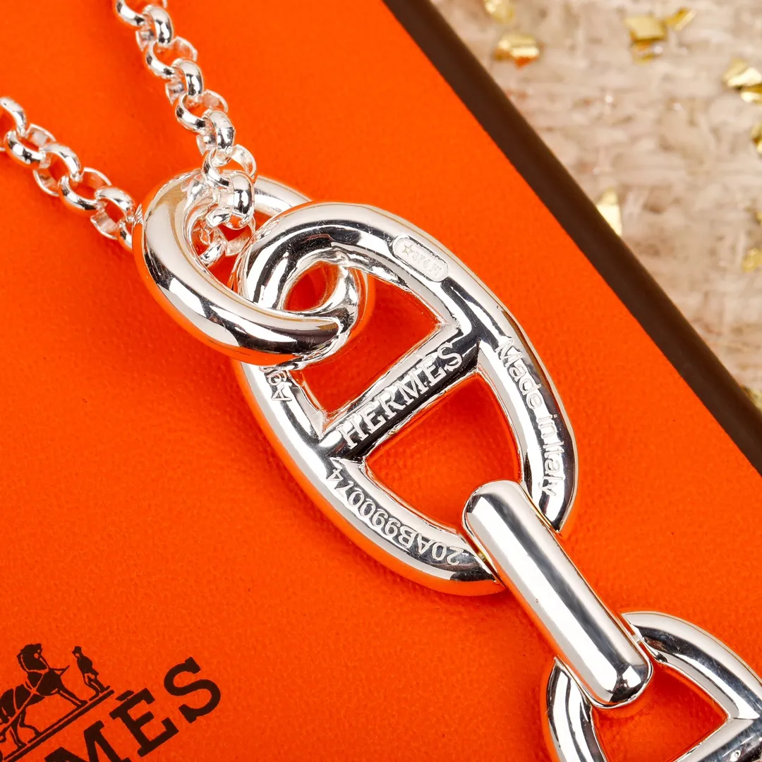 【HERMES】ネックレス、新しいネックレス万能シンプルファッションオーナメント 240730