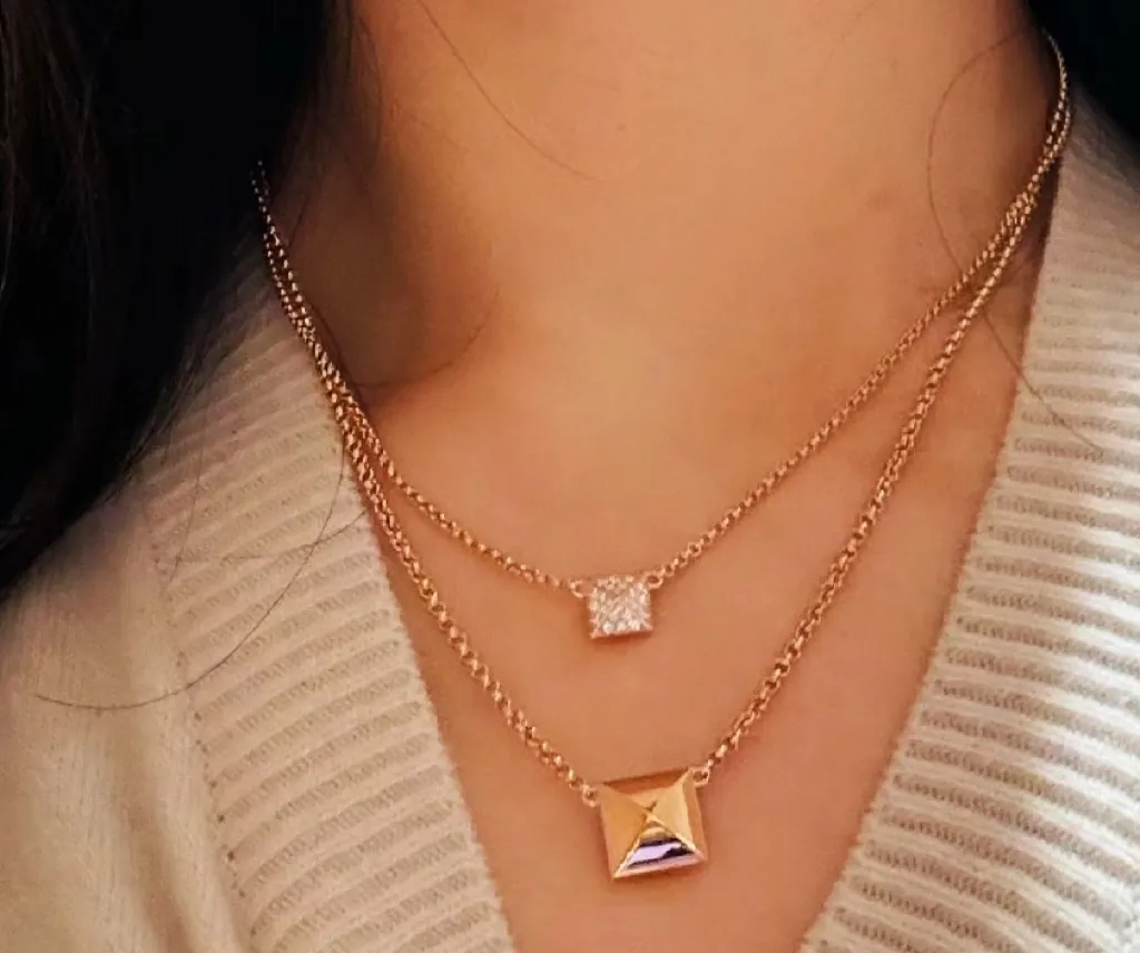【HERMES】ネックレス、新しいネックレス万能シンプルファッションオーナメント 240730