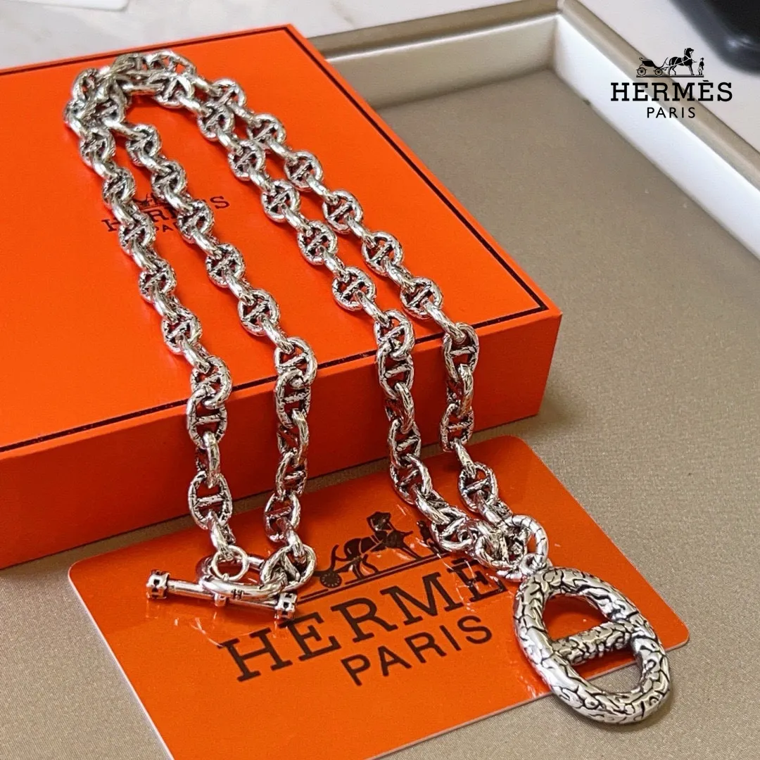 【HERMES】ネックレス、新しいネックレス万能シンプルファッションオーナメント 2473