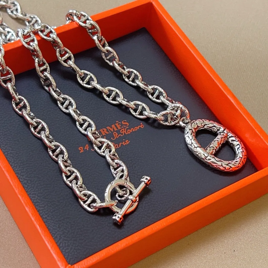 【HERMES】ネックレス、新しいネックレス万能シンプルファッションオーナメント 2473