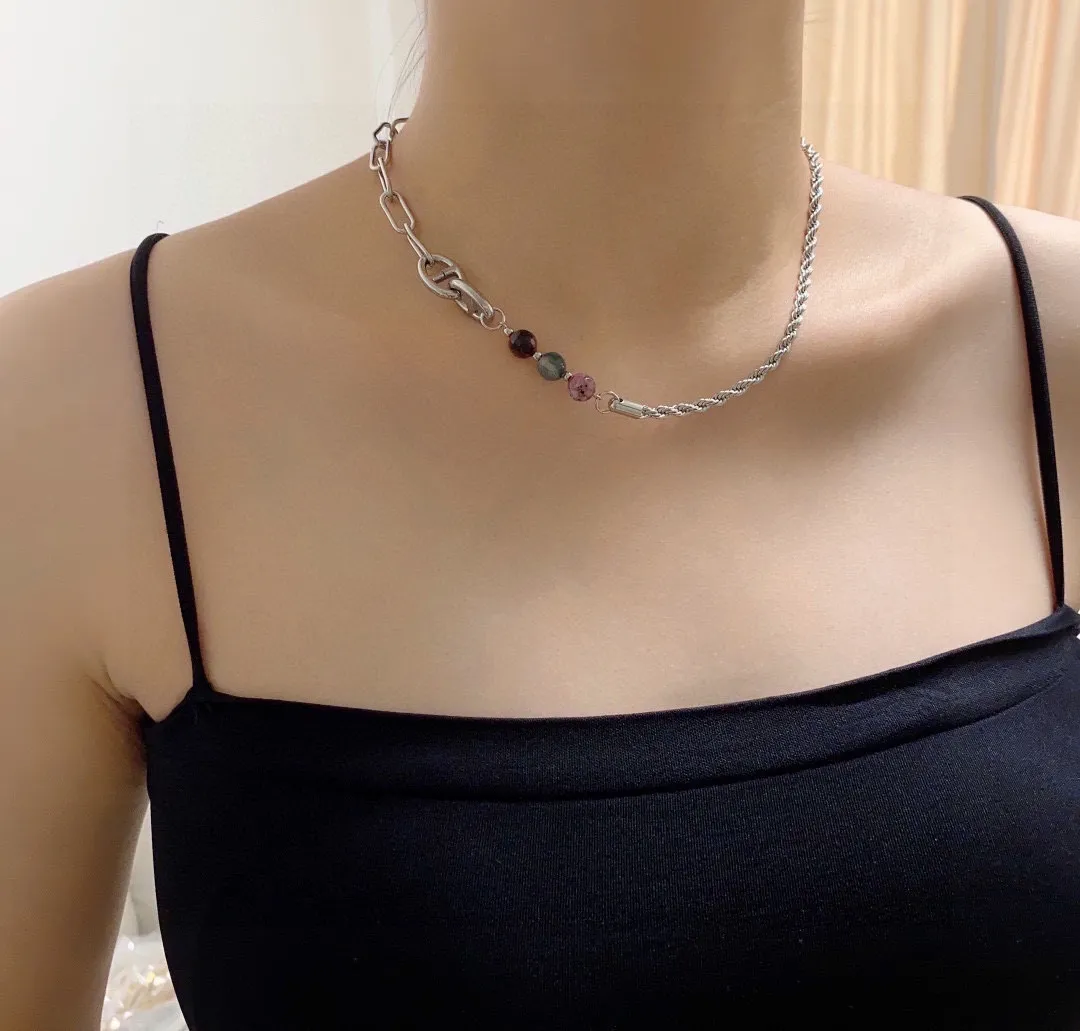 【HERMES】ネックレス、新しいネックレス万能シンプルファッションオーナメント 2473