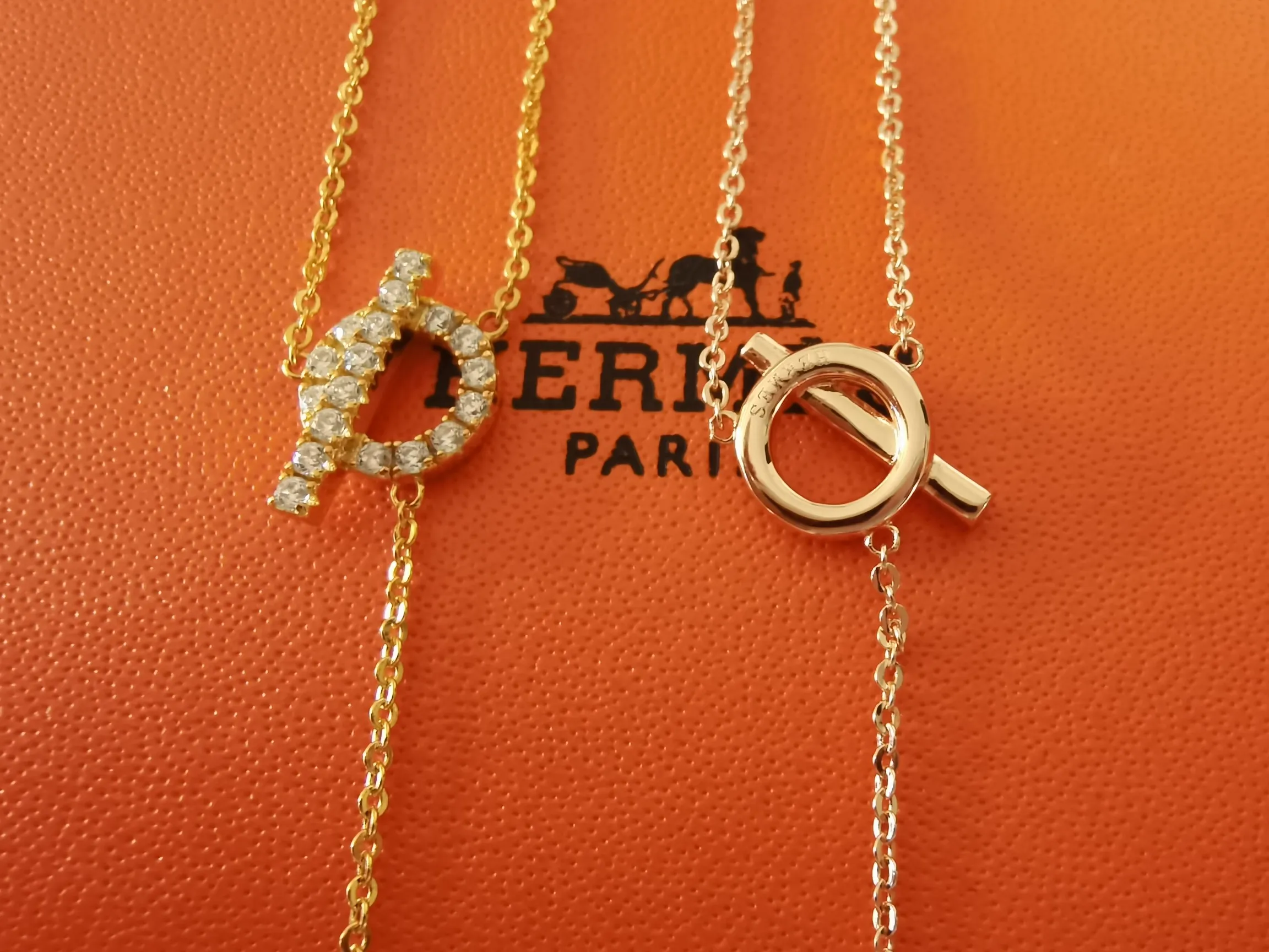 【HERMES 】ネックレス、新しいネックレス万能シンプルファッションオーナメント