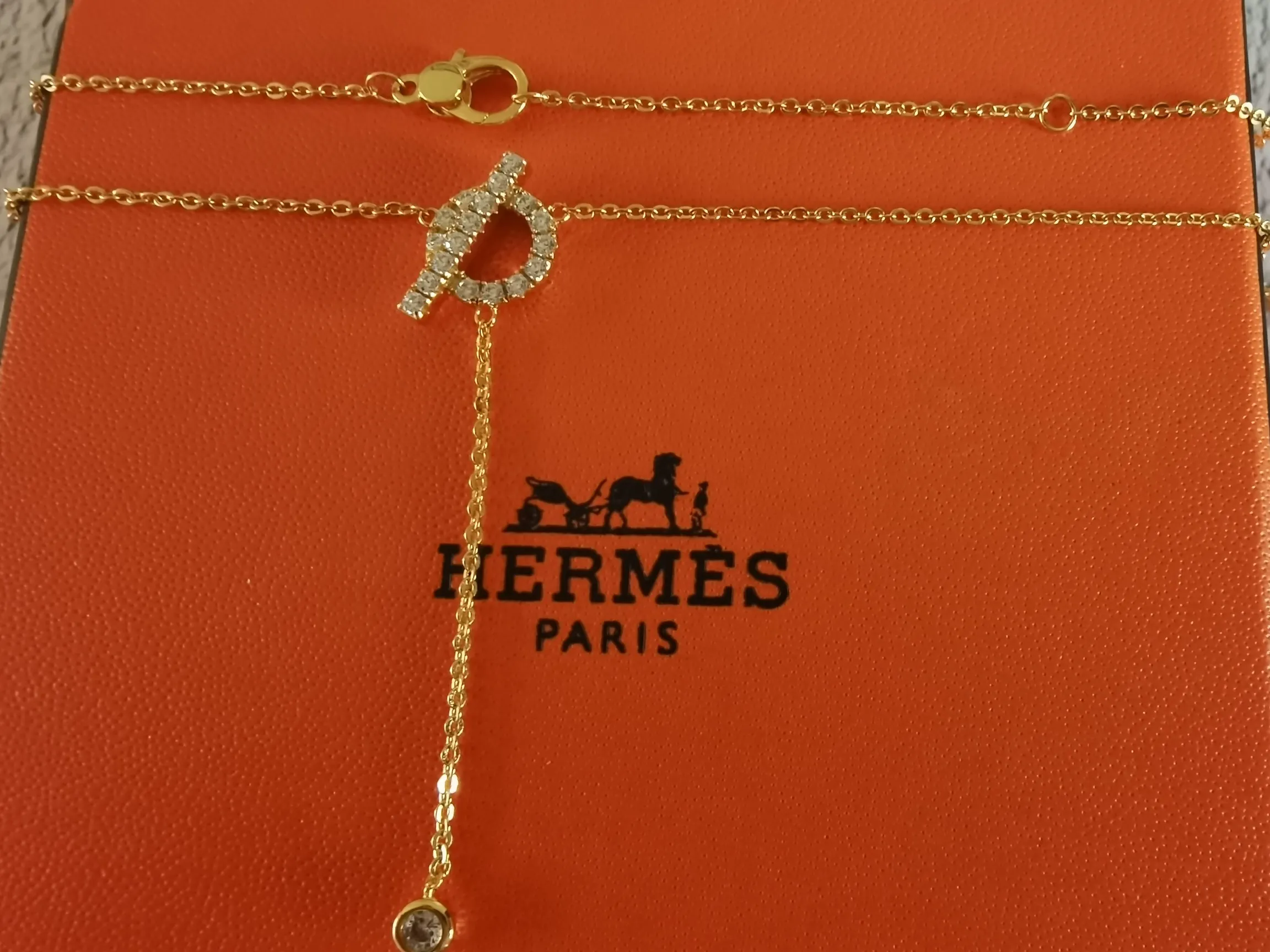 【HERMES 】ネックレス、新しいネックレス万能シンプルファッションオーナメント