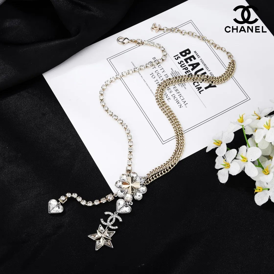 【CHANEL】ネックレス、新しいネックレス万能シンプルファッションオーナメント  250228