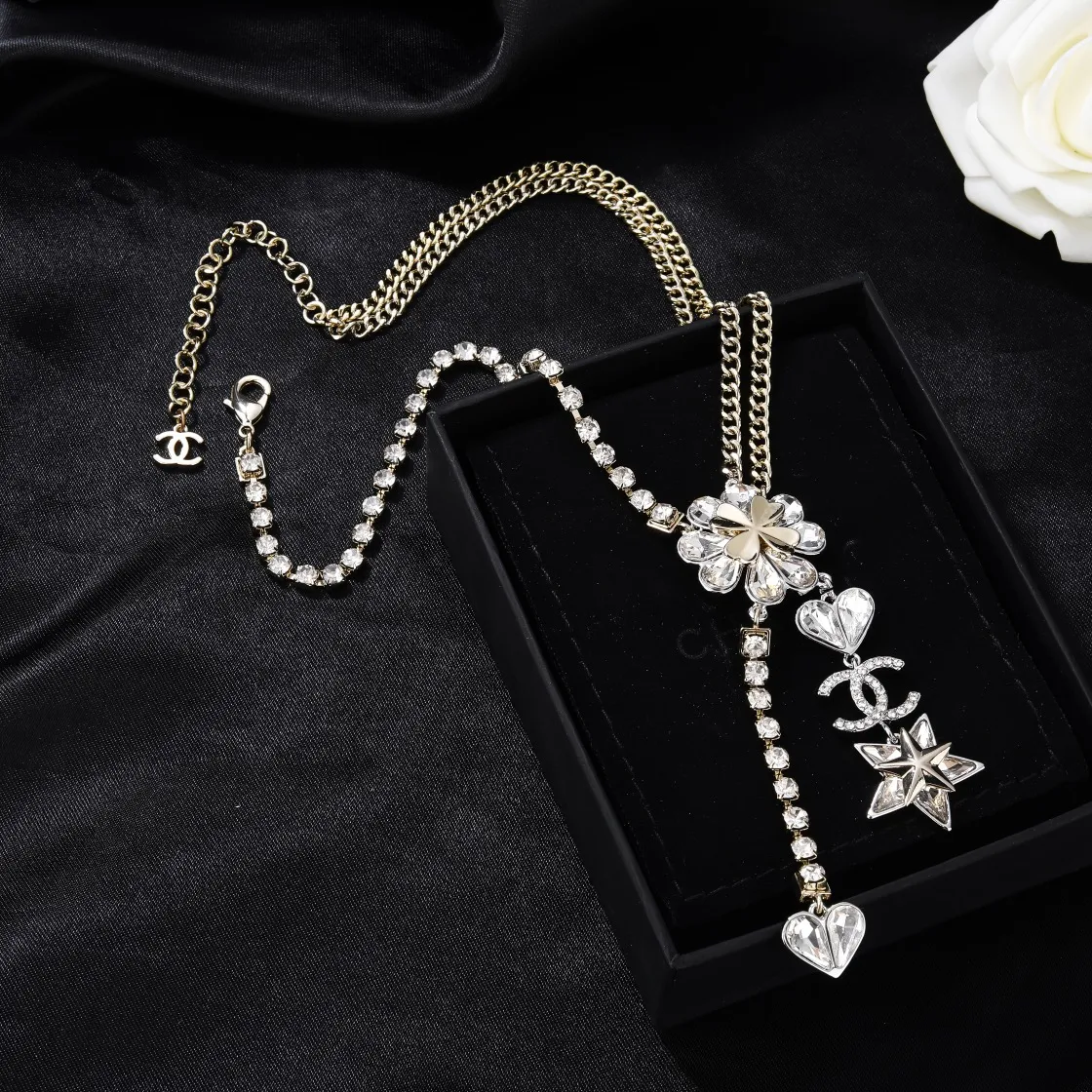 【CHANEL】ネックレス、新しいネックレス万能シンプルファッションオーナメント  250228