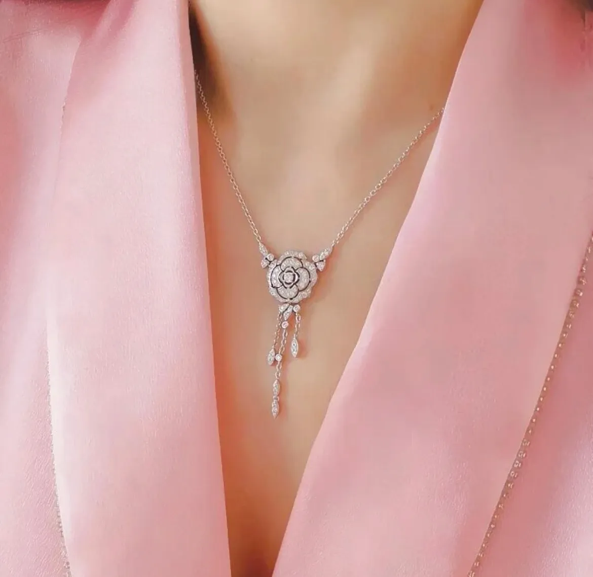 【CHANEL】ネックレス、新しいネックレス万能シンプルファッションオーナメント  250228
