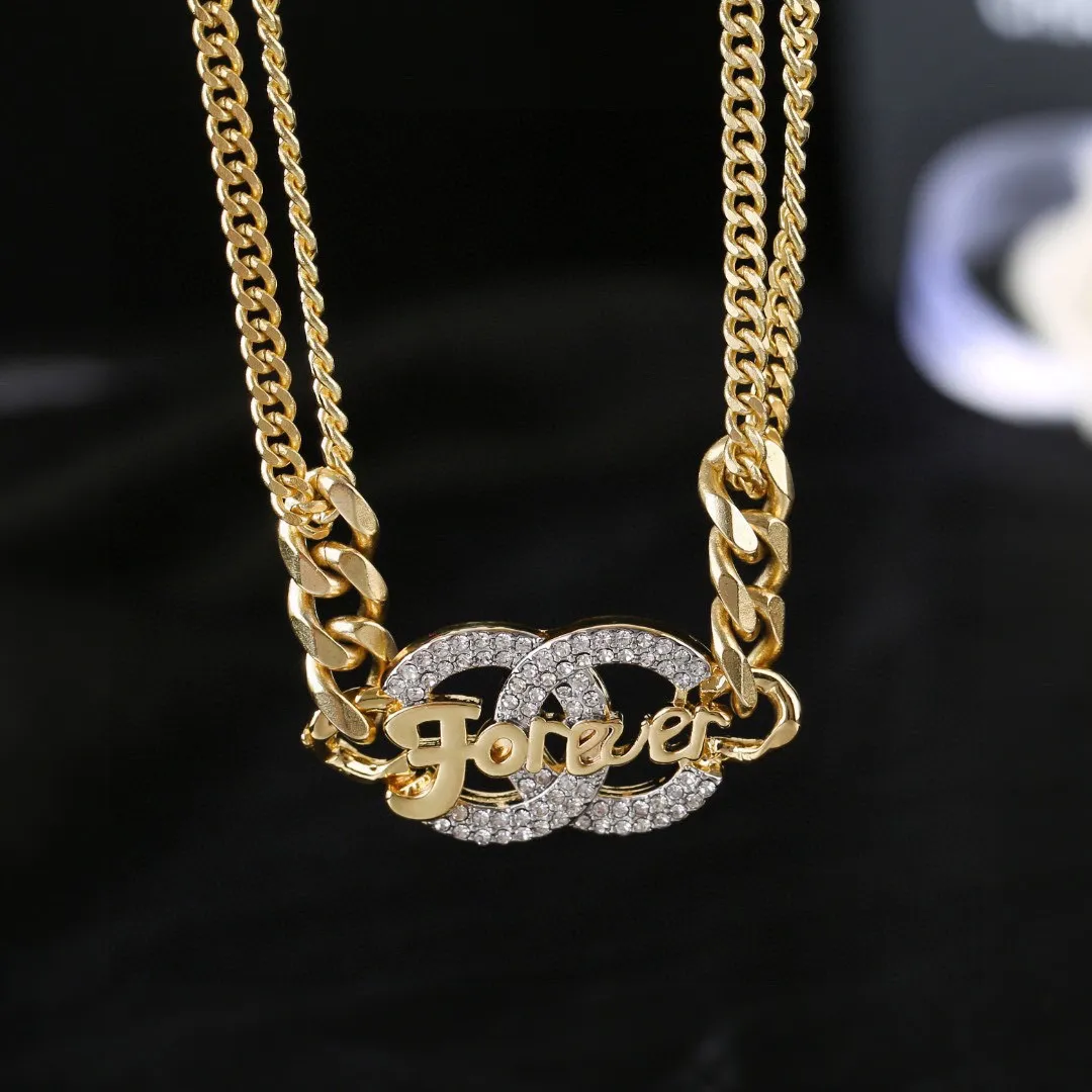 【CHANEL】ネックレス、新しいネックレス万能シンプルファッションオーナメント
