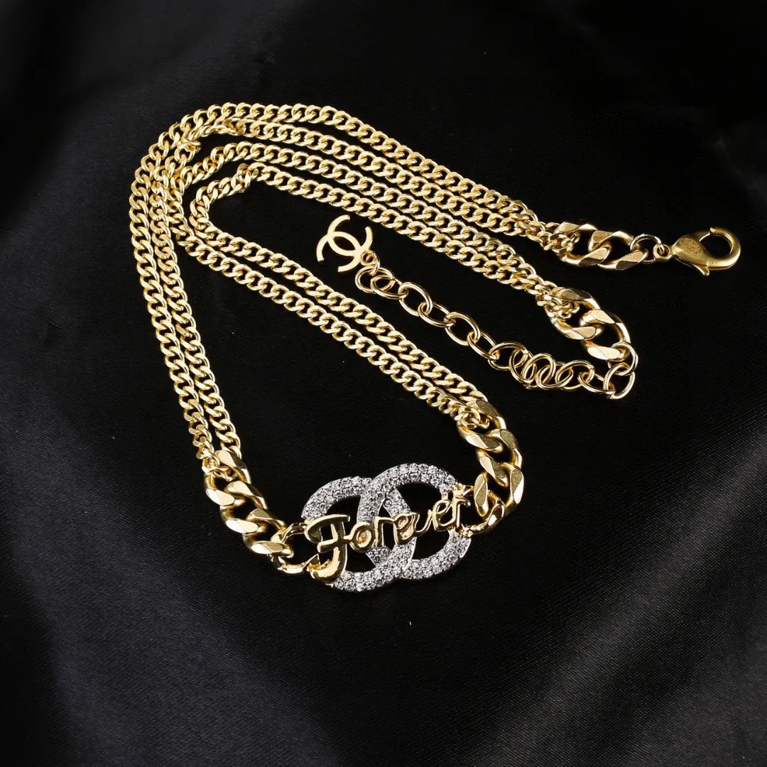 【CHANEL】ネックレス、新しいネックレス万能シンプルファッションオーナメント