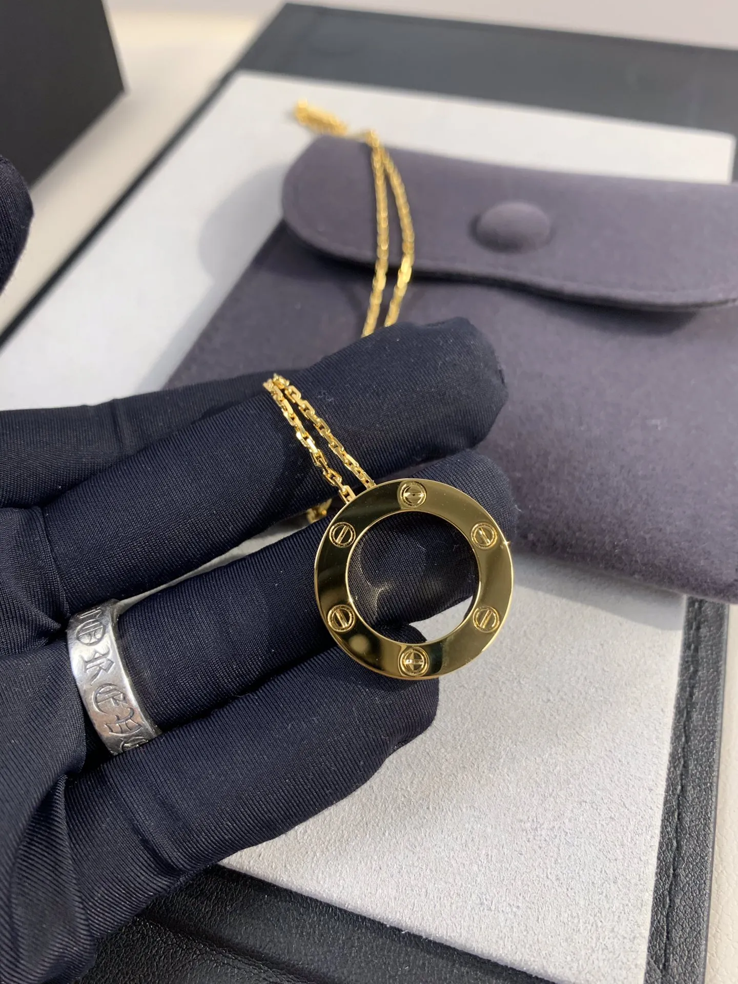 【CARTIER】ネックレス、新しいネックレス万能シンプルファッションオーナメント 240729