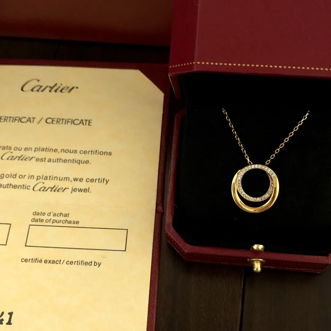 【CARTIER】ネックレス、新しいネックレス万能シンプルファッションオーナメント 240729
