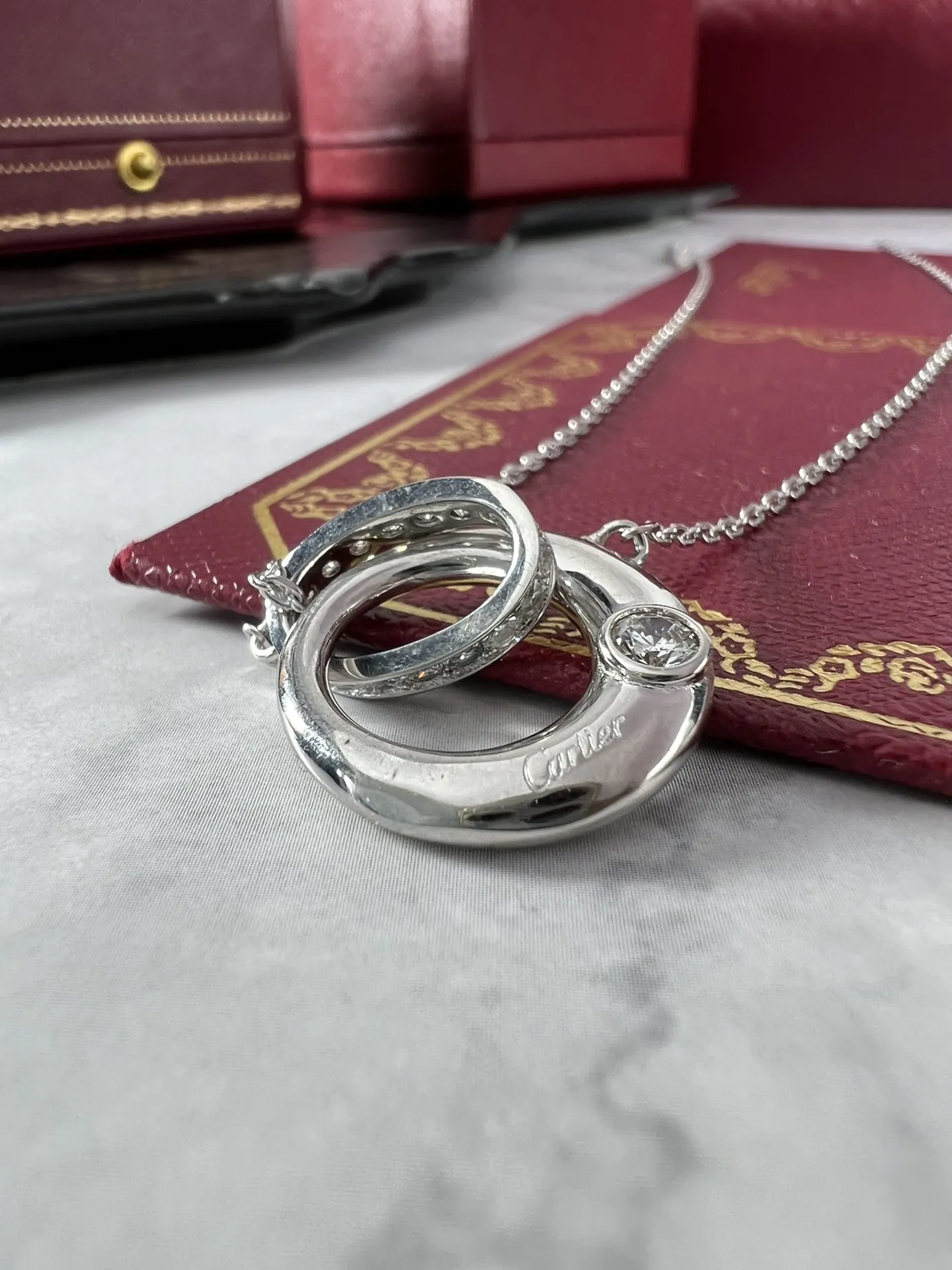 【CARTIER】ネックレス、新しいネックレス万能シンプルファッションオーナメント 2472