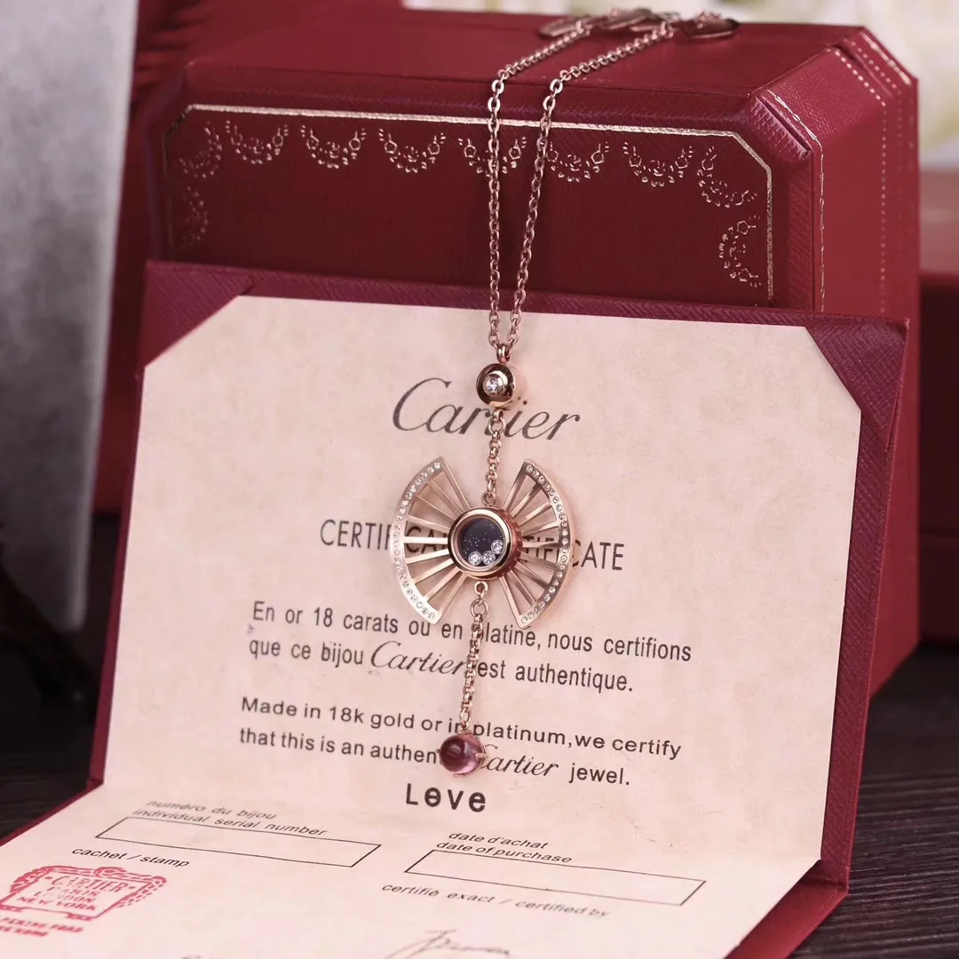 【CARTIER】ネックレス、新しいネックレス万能シンプルファッションオーナメント 24614