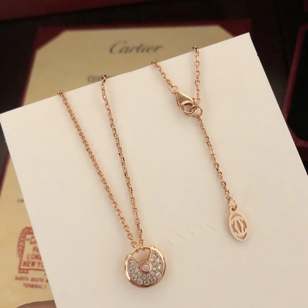 【CARTIER】ネックレス、新しいネックレス万能シンプルファッションオーナメント