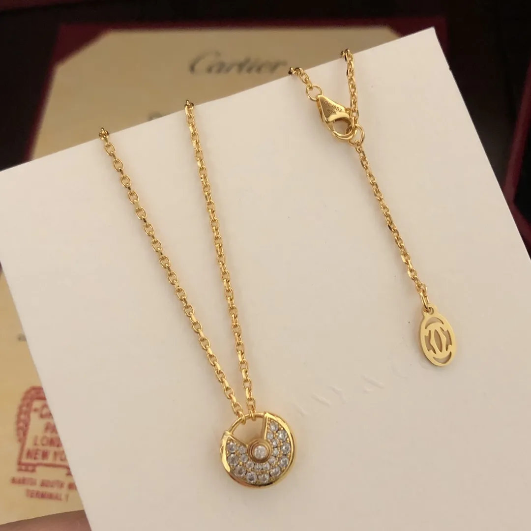【CARTIER】ネックレス、新しいネックレス万能シンプルファッションオーナメント