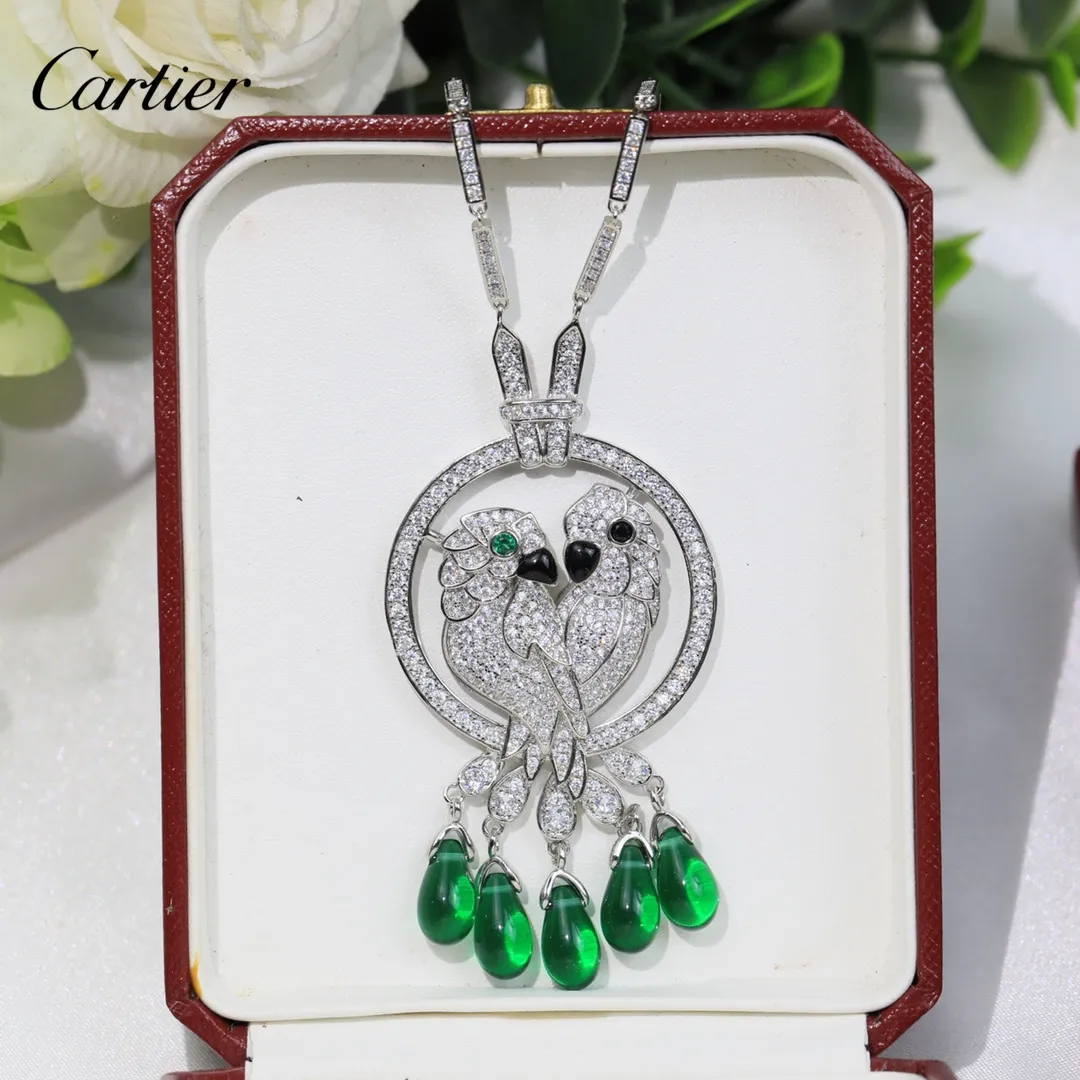 【CARTIER】ネックレス、新しいネックレス万能シンプルファッションオーナメント