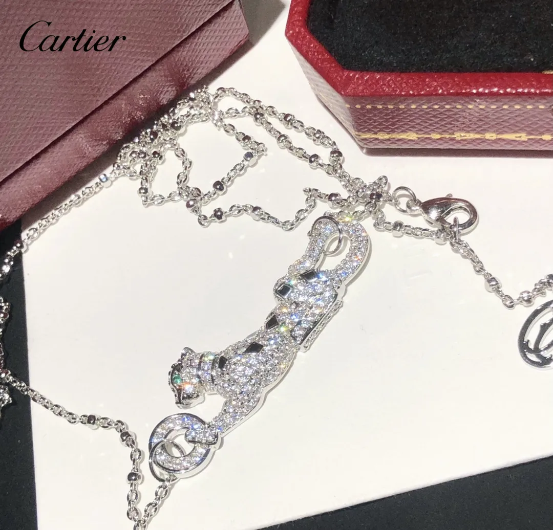 【CARTIER】ネックレス、新しいネックレス万能シンプルファッションオーナメント