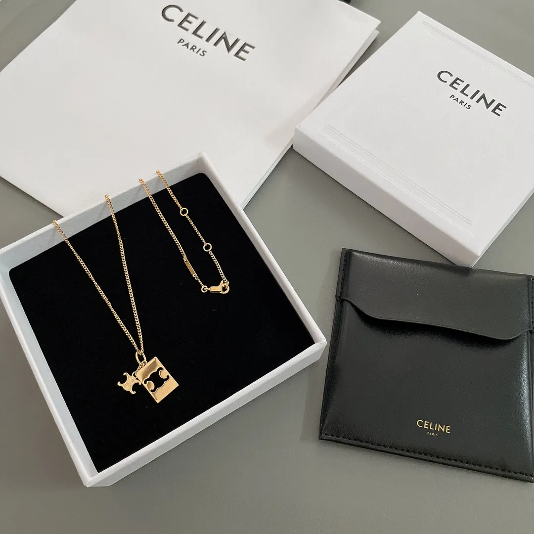 【CELINE】ネックレス、新しいネックレス万能シンプルファッションオーナメント 2474
