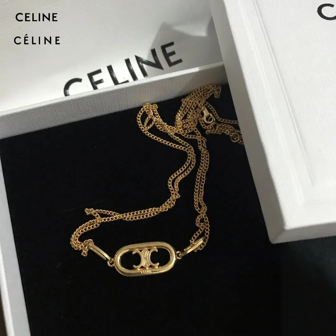 【CELINE】ネックレス、新しいネックレス万能シンプルファッションオーナメント