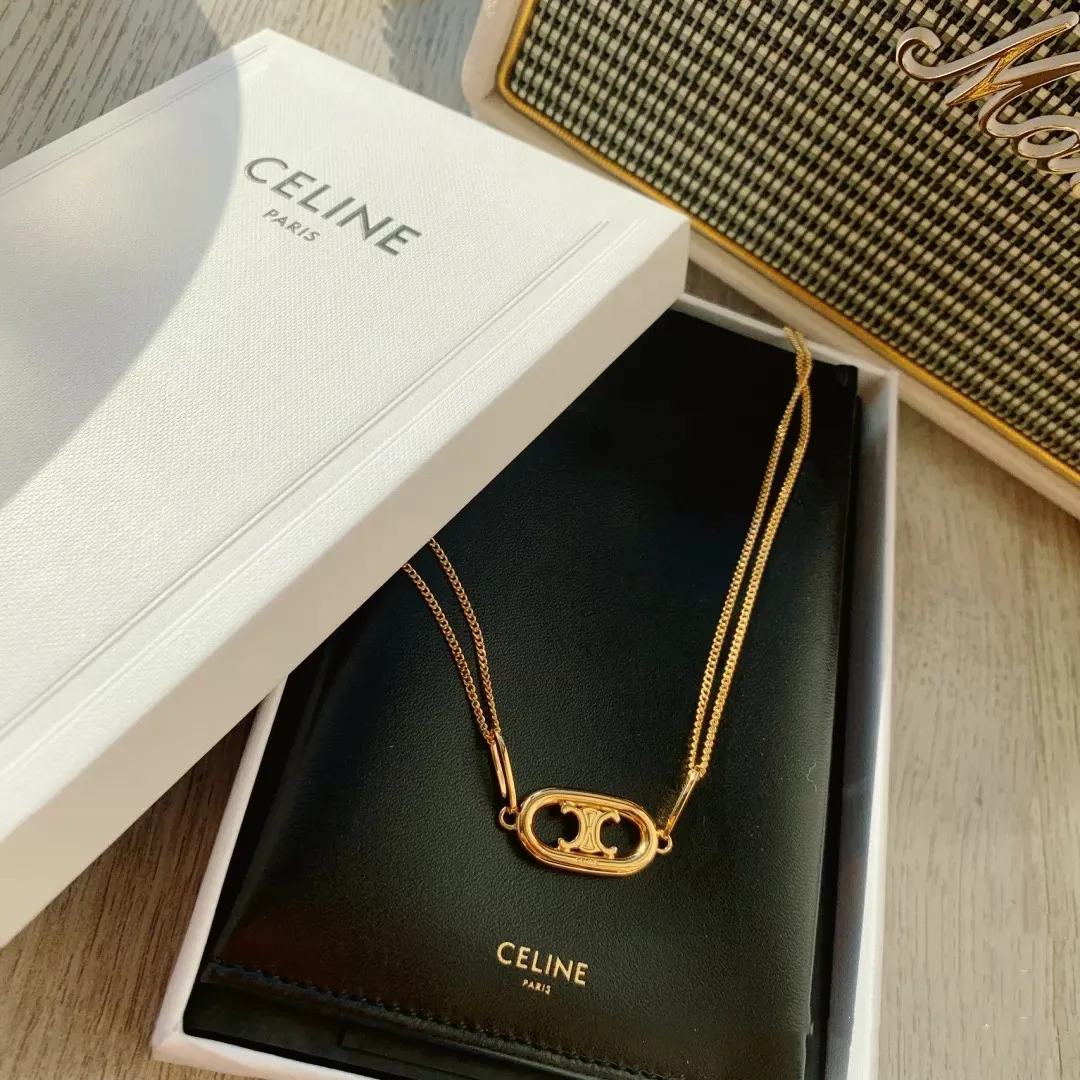 【CELINE】ネックレス、新しいネックレス万能シンプルファッションオーナメント