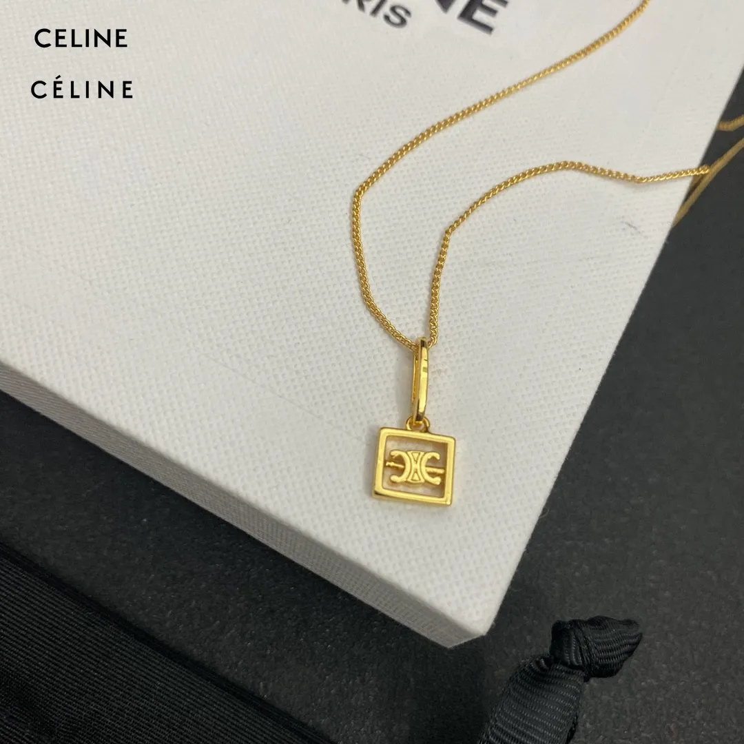 【CELINE】ネックレス、新しいネックレス万能シンプルファッションオーナメント