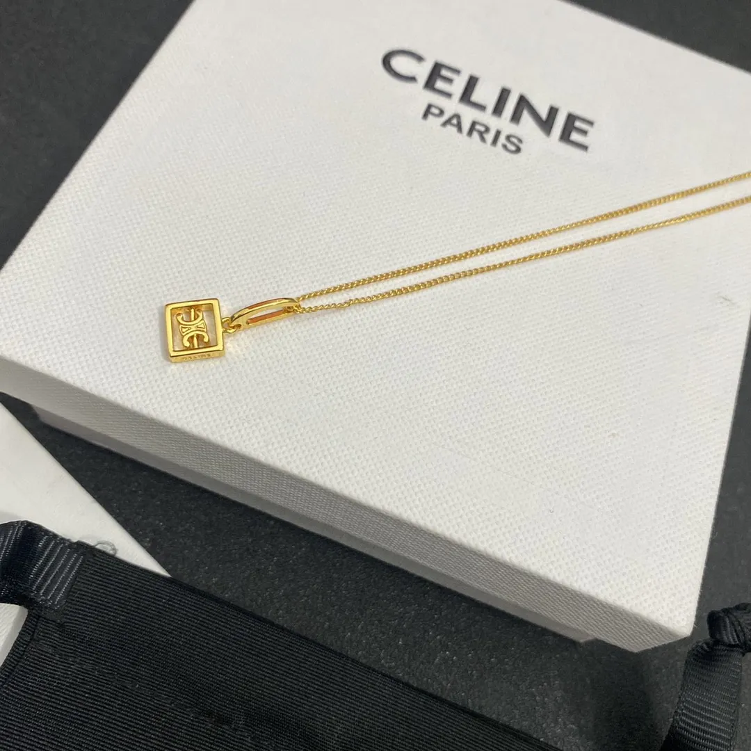 【CELINE】ネックレス、新しいネックレス万能シンプルファッションオーナメント