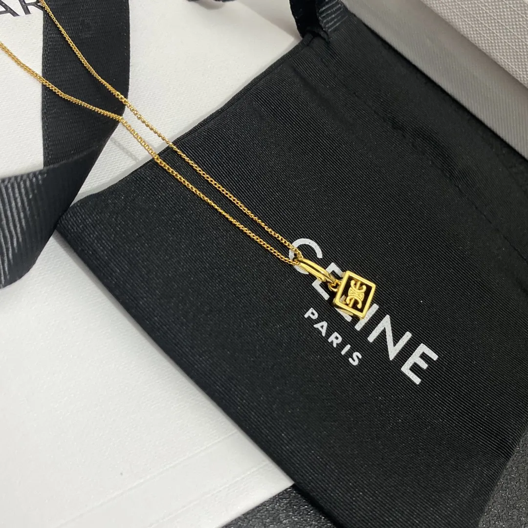 【CELINE】ネックレス、新しいネックレス万能シンプルファッションオーナメント