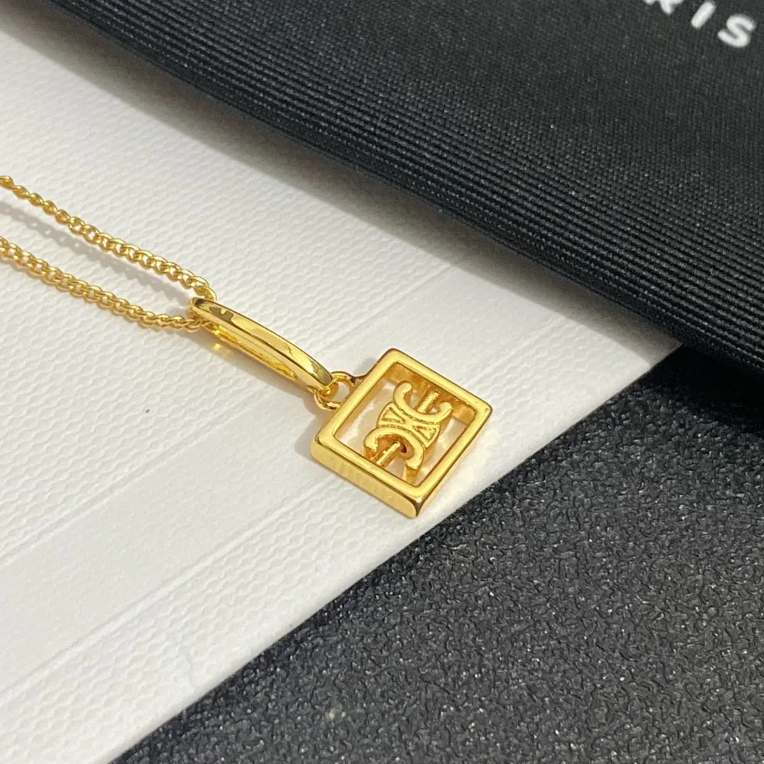 【CELINE】ネックレス、新しいネックレス万能シンプルファッションオーナメント