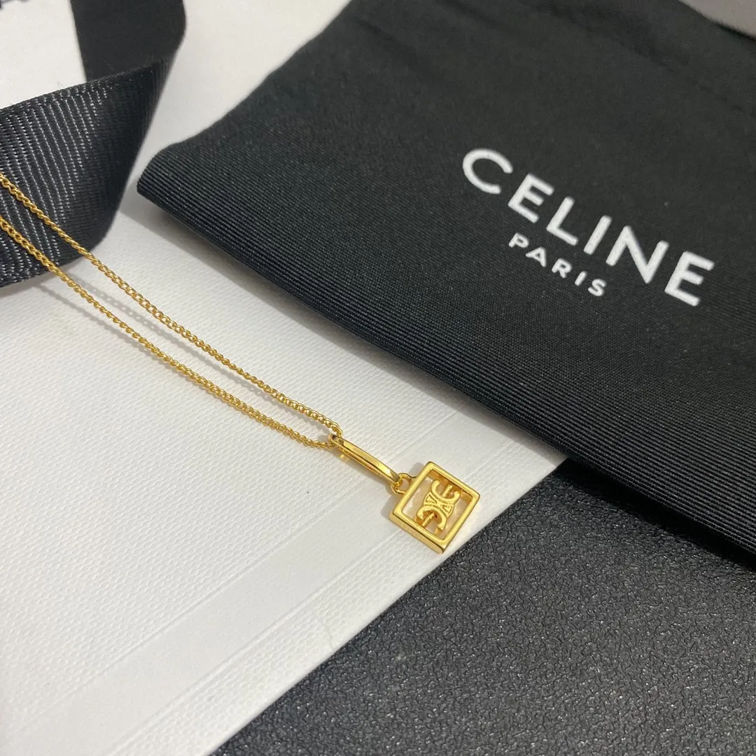 【CELINE】ネックレス、新しいネックレス万能シンプルファッションオーナメント