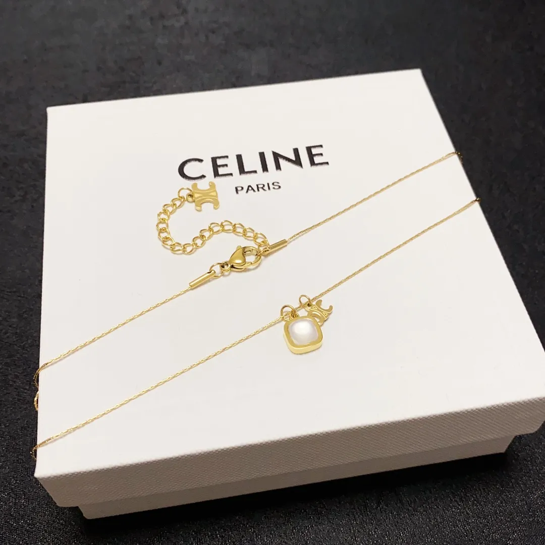 【CELINE】ネックレス、新しいネックレス万能シンプルファッションオーナメント