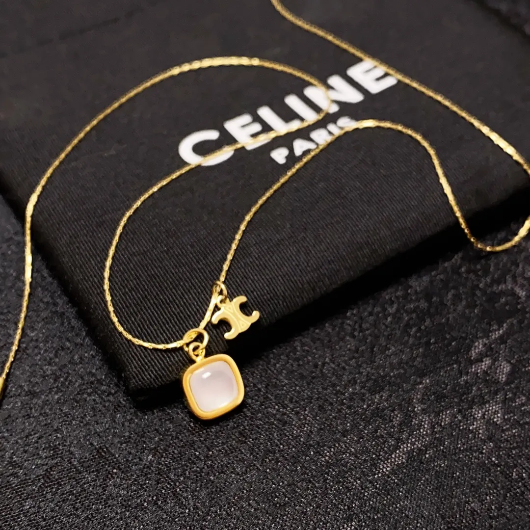 【CELINE】ネックレス、新しいネックレス万能シンプルファッションオーナメント