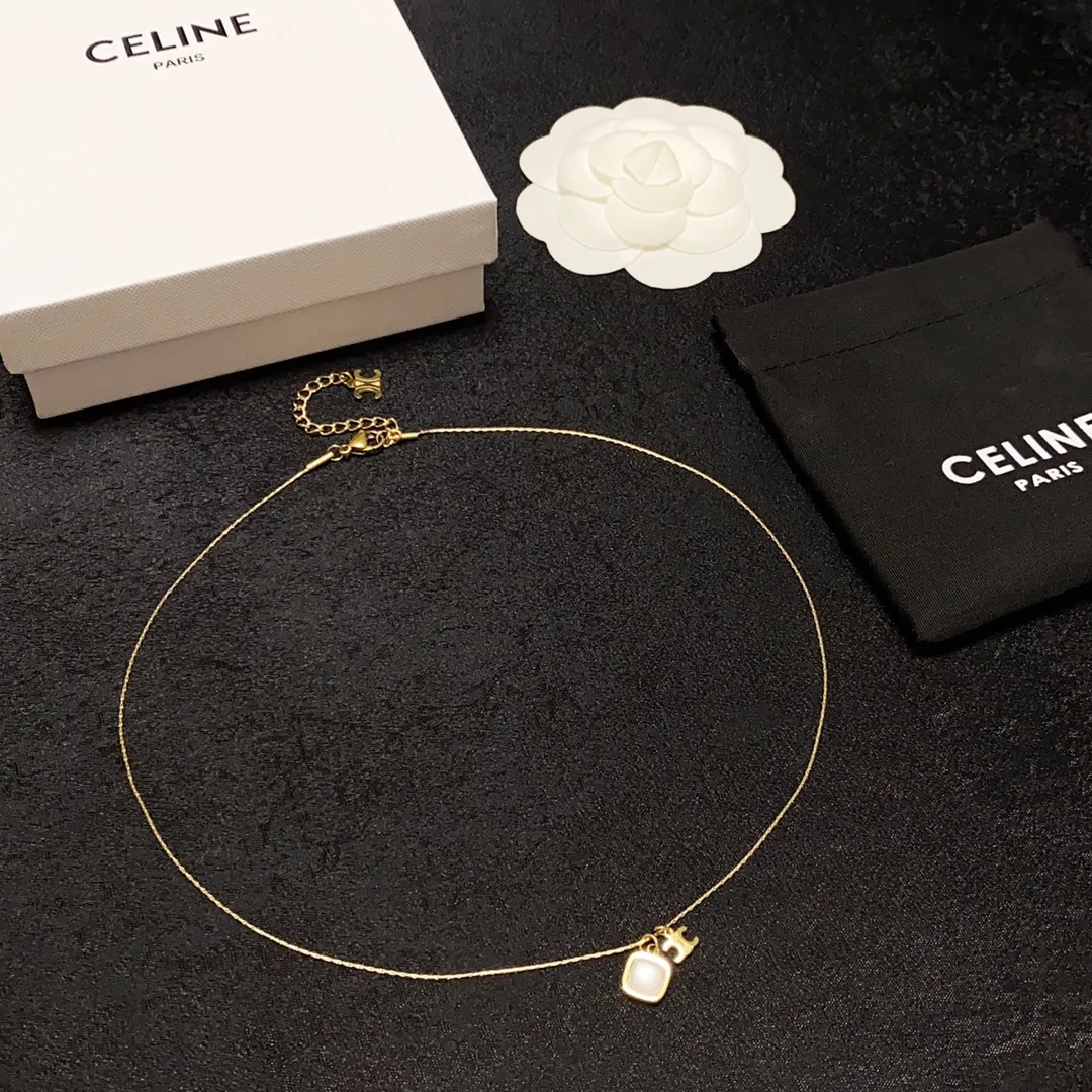 【CELINE】ネックレス、新しいネックレス万能シンプルファッションオーナメント