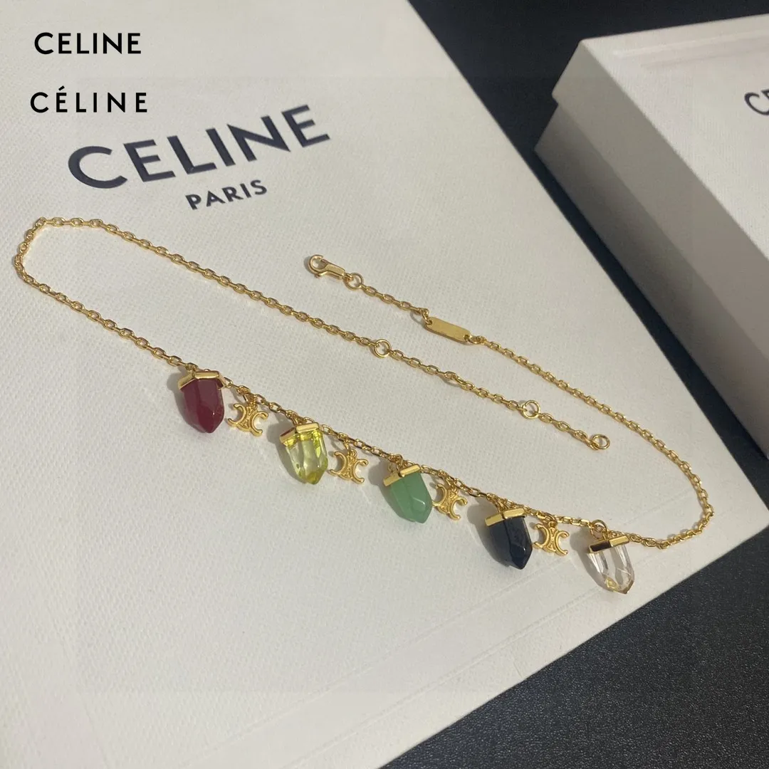 【CELINE】ネックレス、新しいネックレス万能シンプルファッションオーナメント