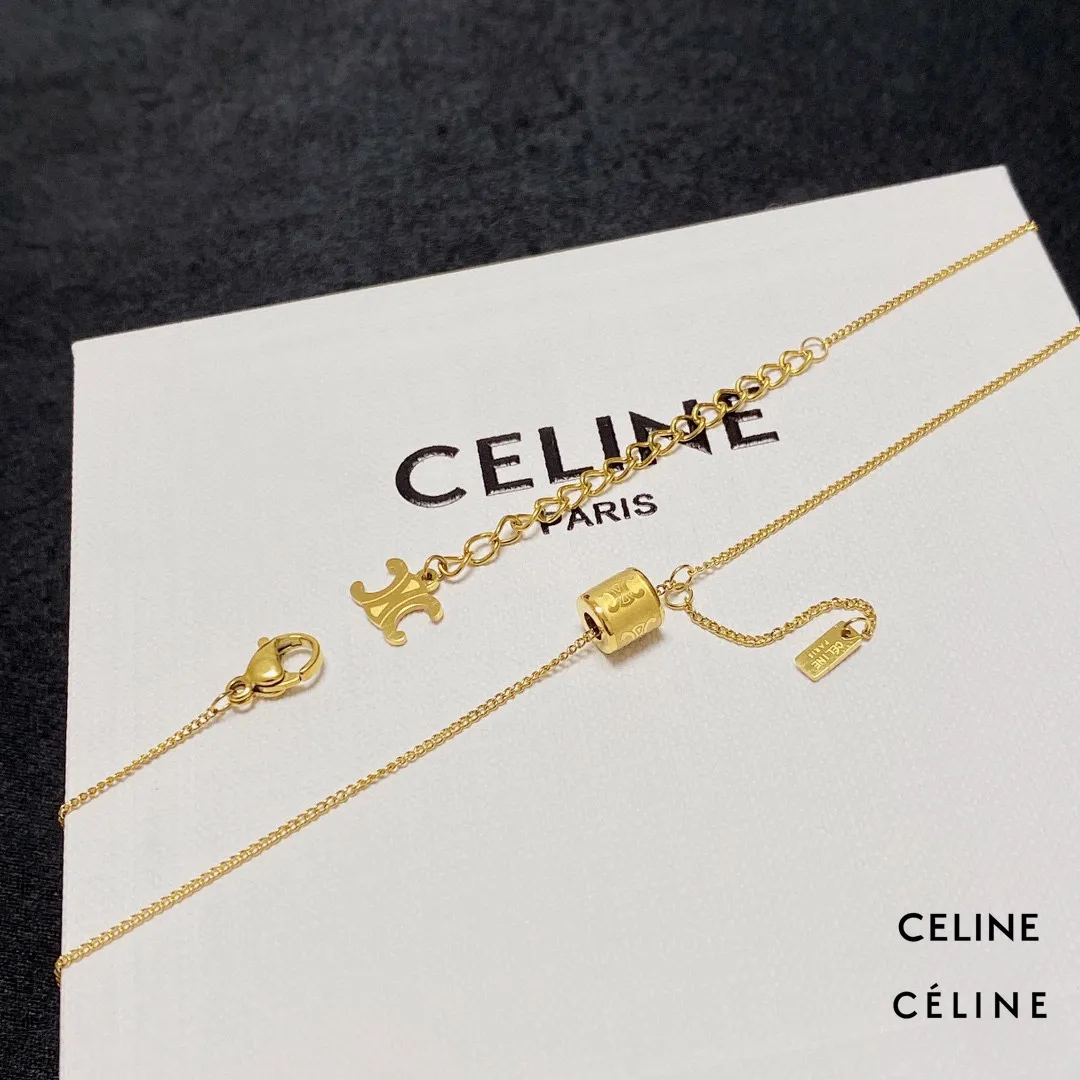 【CELINE】ネックレス、新しいネックレス万能シンプルファッションオーナメント