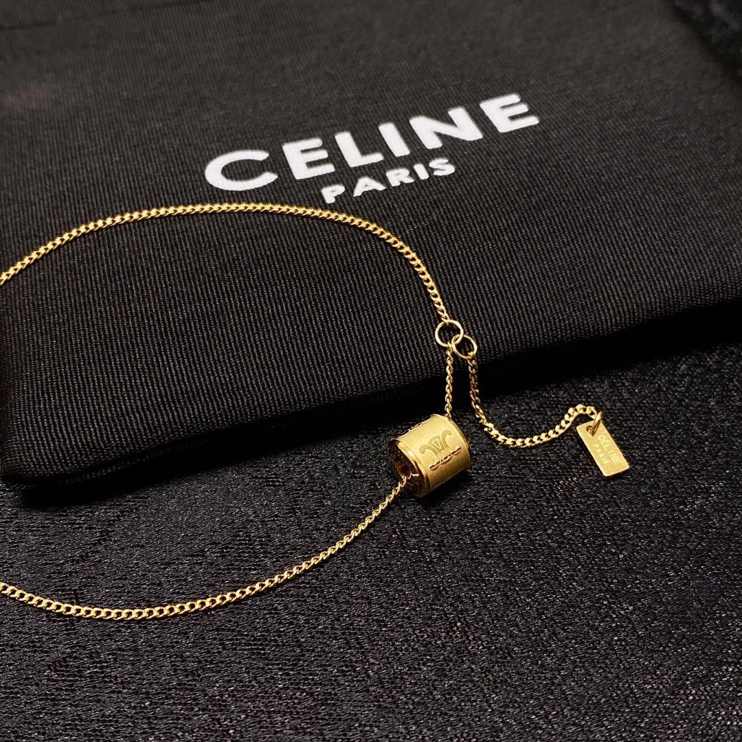 【CELINE】ネックレス、新しいネックレス万能シンプルファッションオーナメント