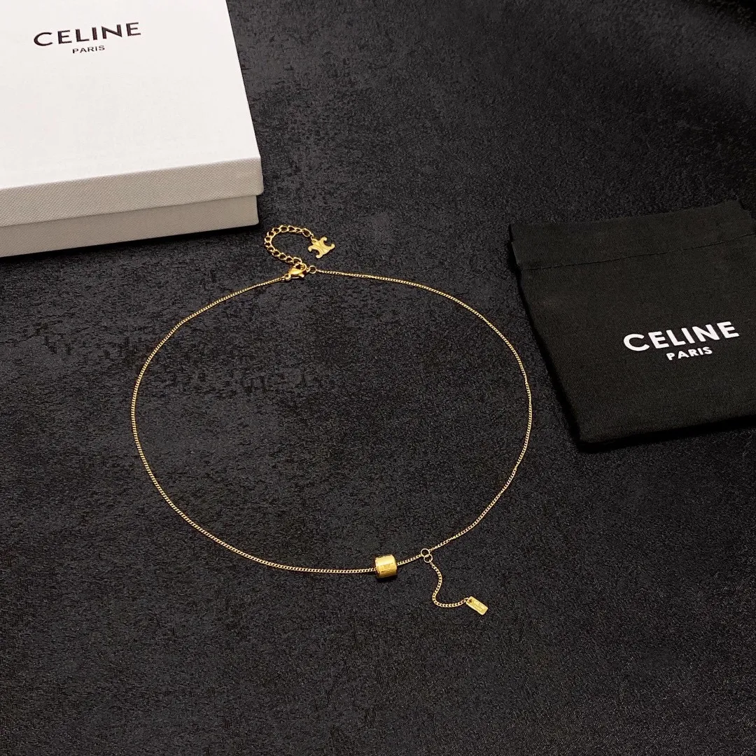 【CELINE】ネックレス、新しいネックレス万能シンプルファッションオーナメント