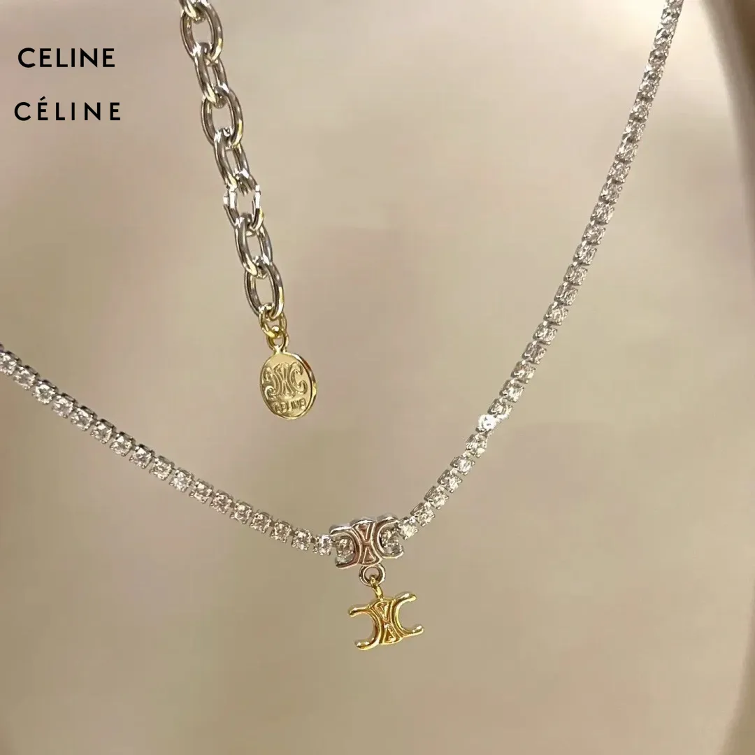 【CELINE】ネックレス、新しいネックレス万能シンプルファッションオーナメント