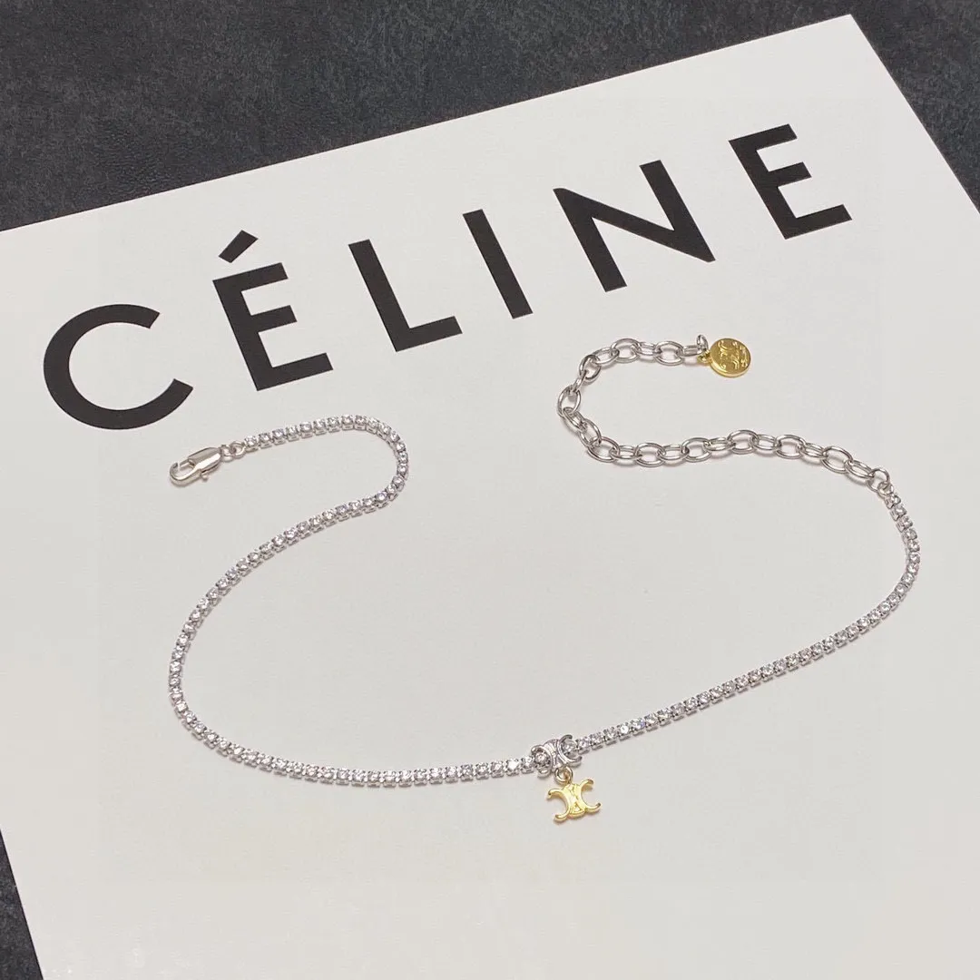 【CELINE】ネックレス、新しいネックレス万能シンプルファッションオーナメント