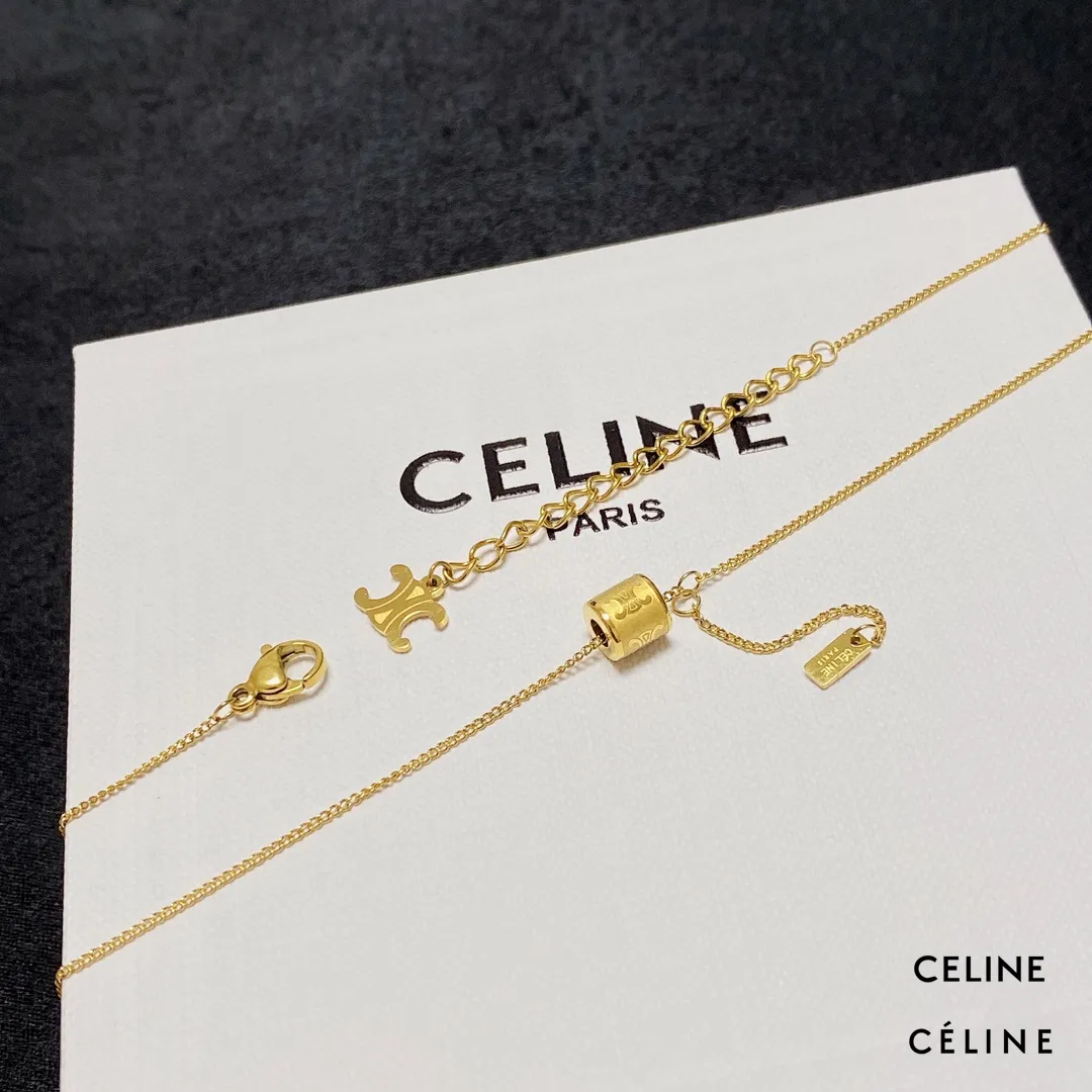 【CELINE】ネックレス、新しいネックレス万能シンプルファッションオーナメント
