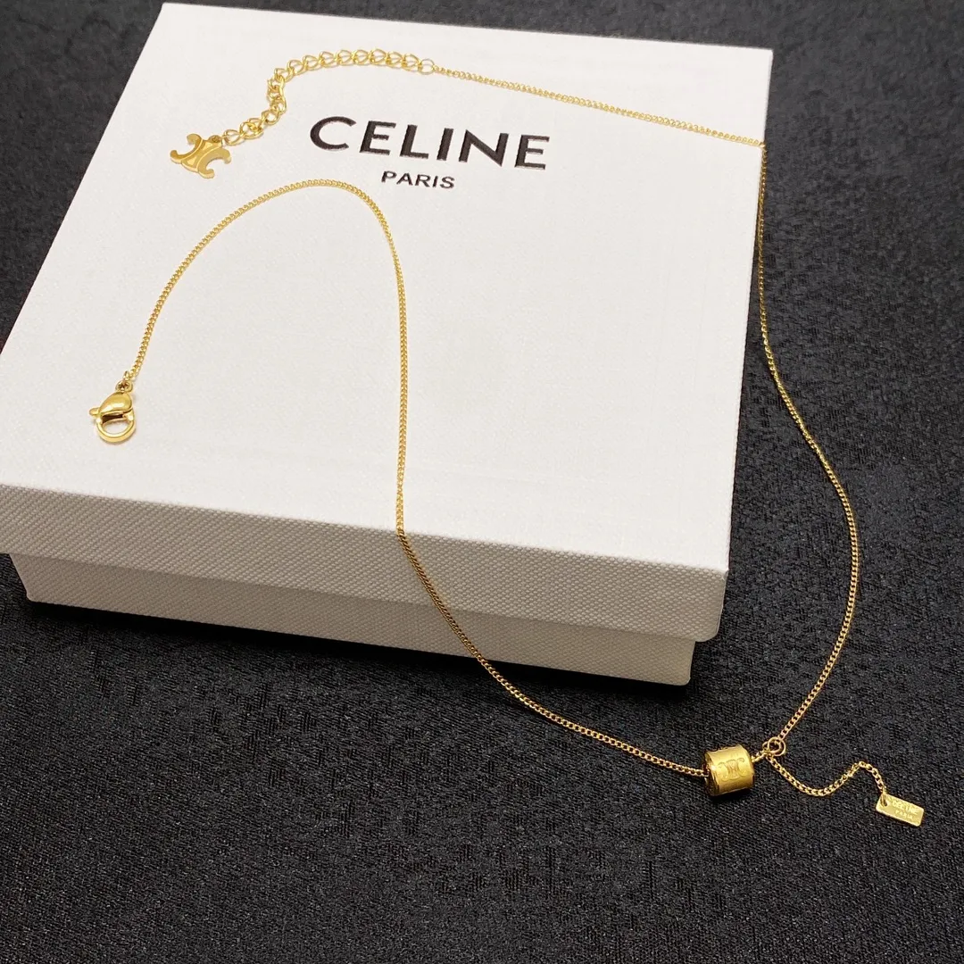 【CELINE】ネックレス、新しいネックレス万能シンプルファッションオーナメント