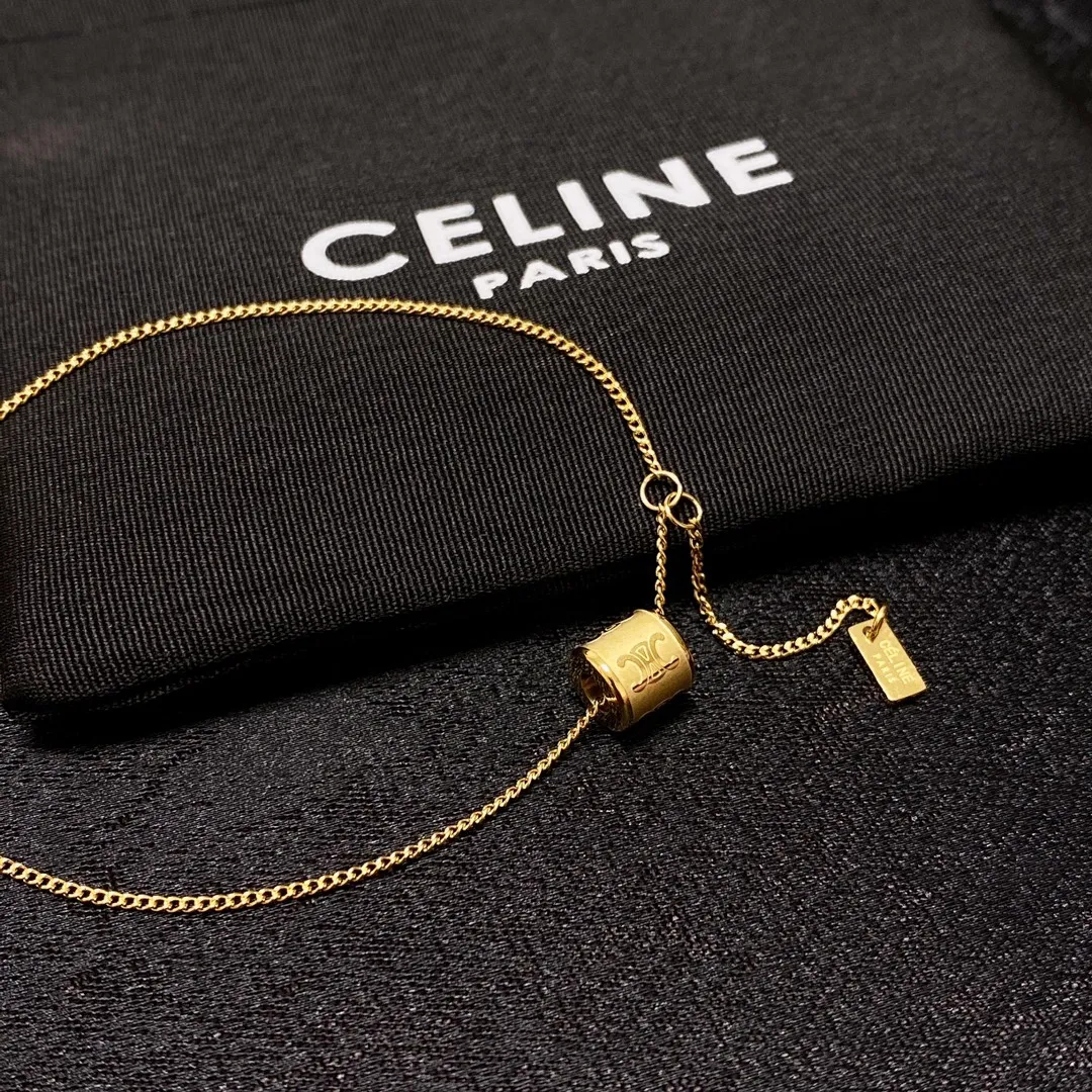 【CELINE】ネックレス、新しいネックレス万能シンプルファッションオーナメント