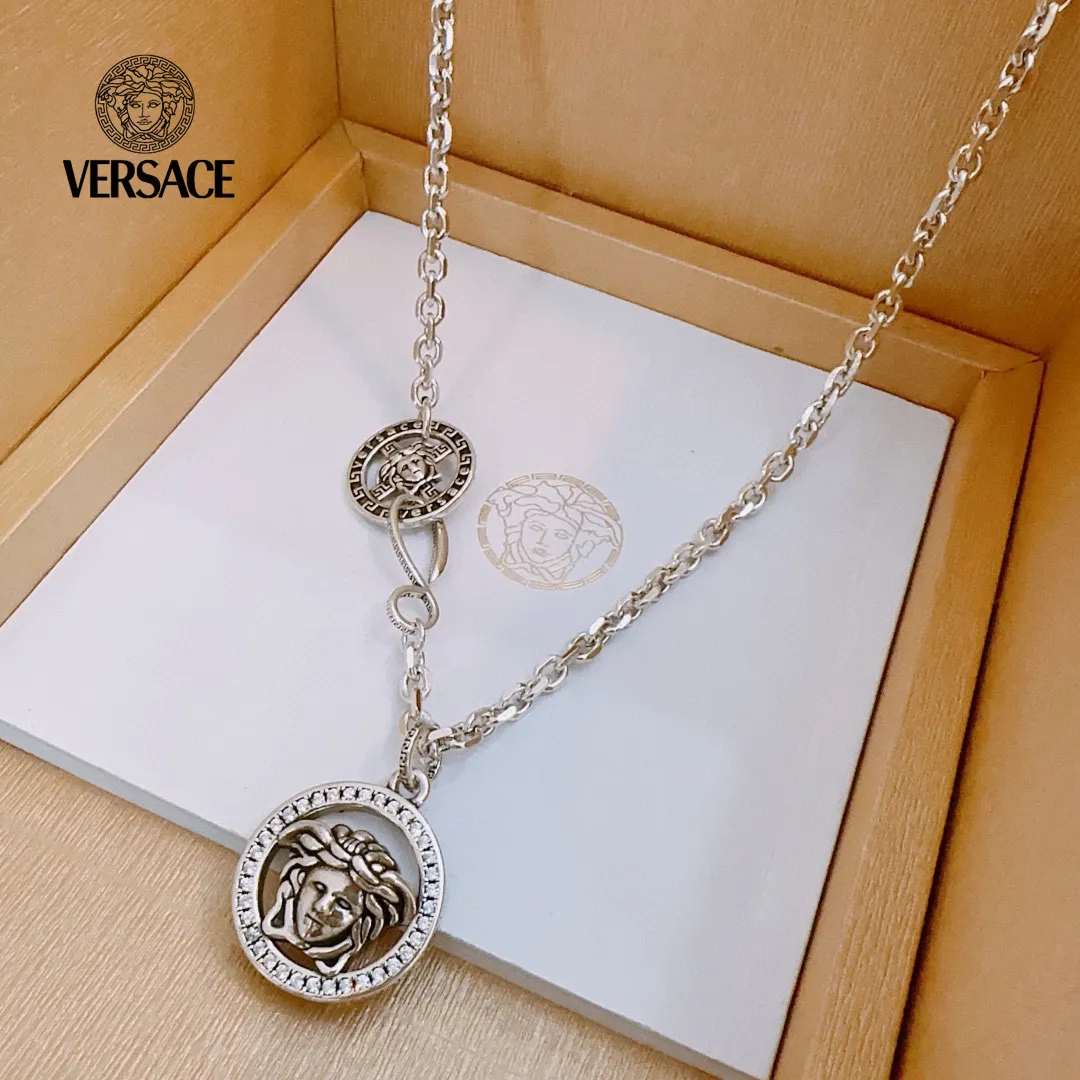 【VERSACE】ネックレス、新しいネックレス万能シンプルファッションオーナメント 2474