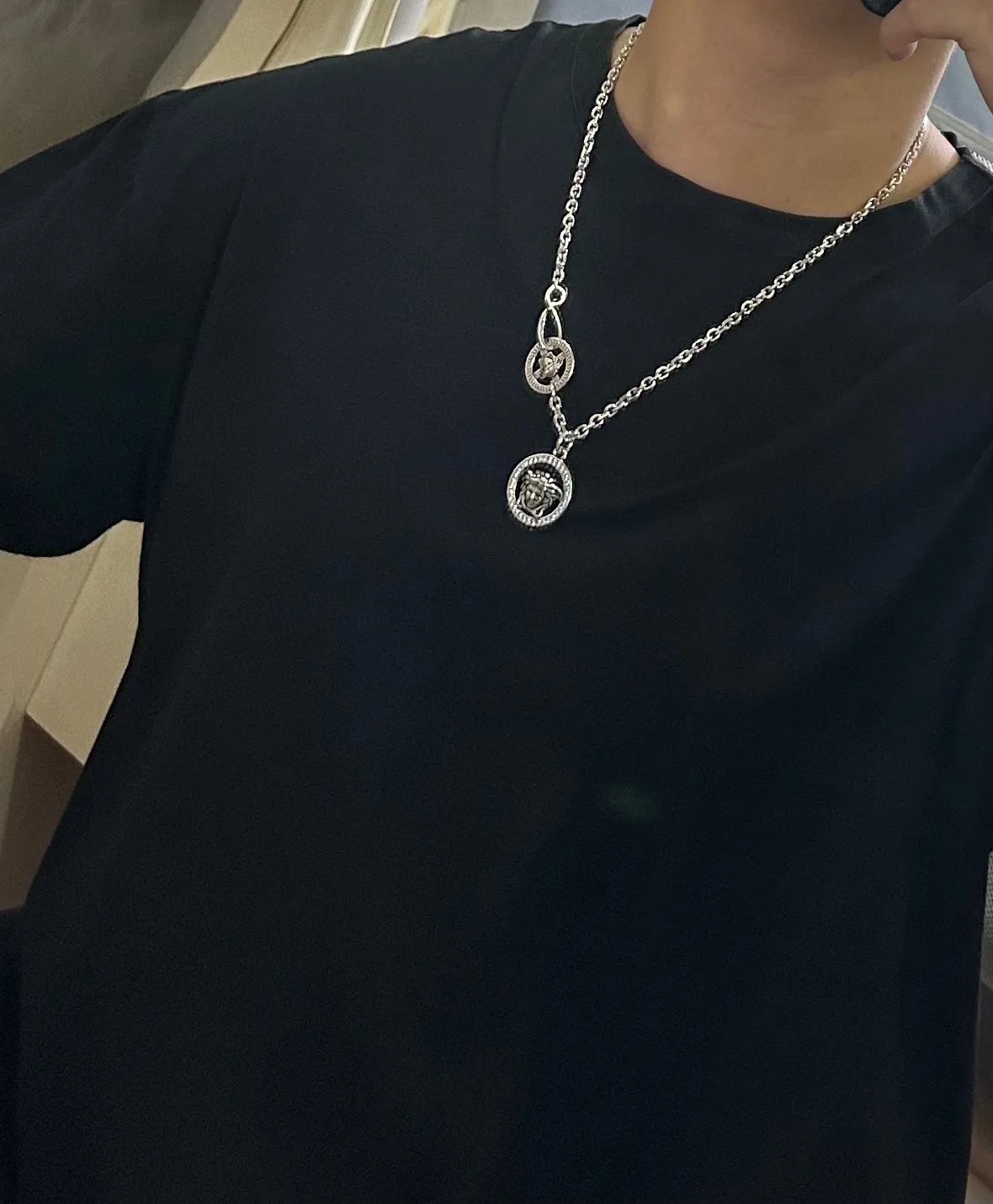 【VERSACE】ネックレス、新しいネックレス万能シンプルファッションオーナメント 2474