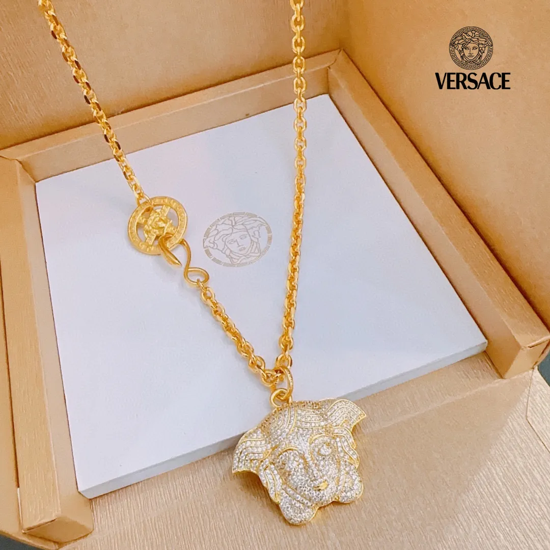 【VERSACE】ネックレス、新しいネックレス万能シンプルファッションオーナメント 2474