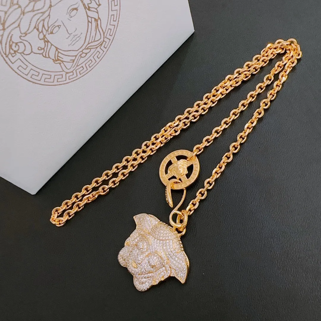 【VERSACE】ネックレス、新しいネックレス万能シンプルファッションオーナメント 2474