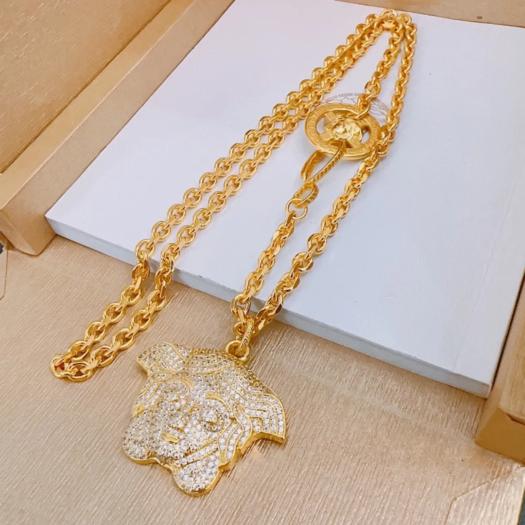 【VERSACE】ネックレス、新しいネックレス万能シンプルファッションオーナメント 2474