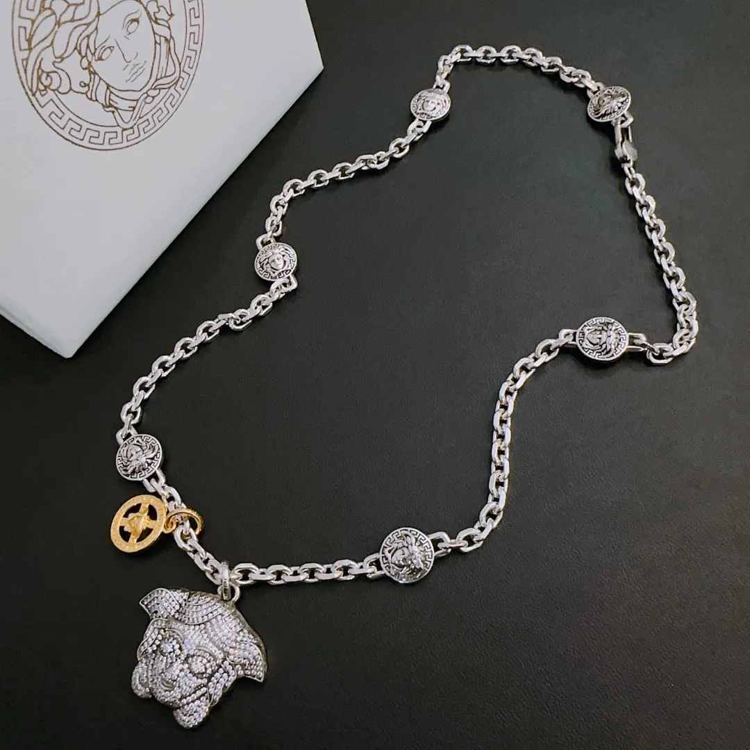 【VERSACE】ネックレス、新しいネックレス万能シンプルファッションオーナメント 2474