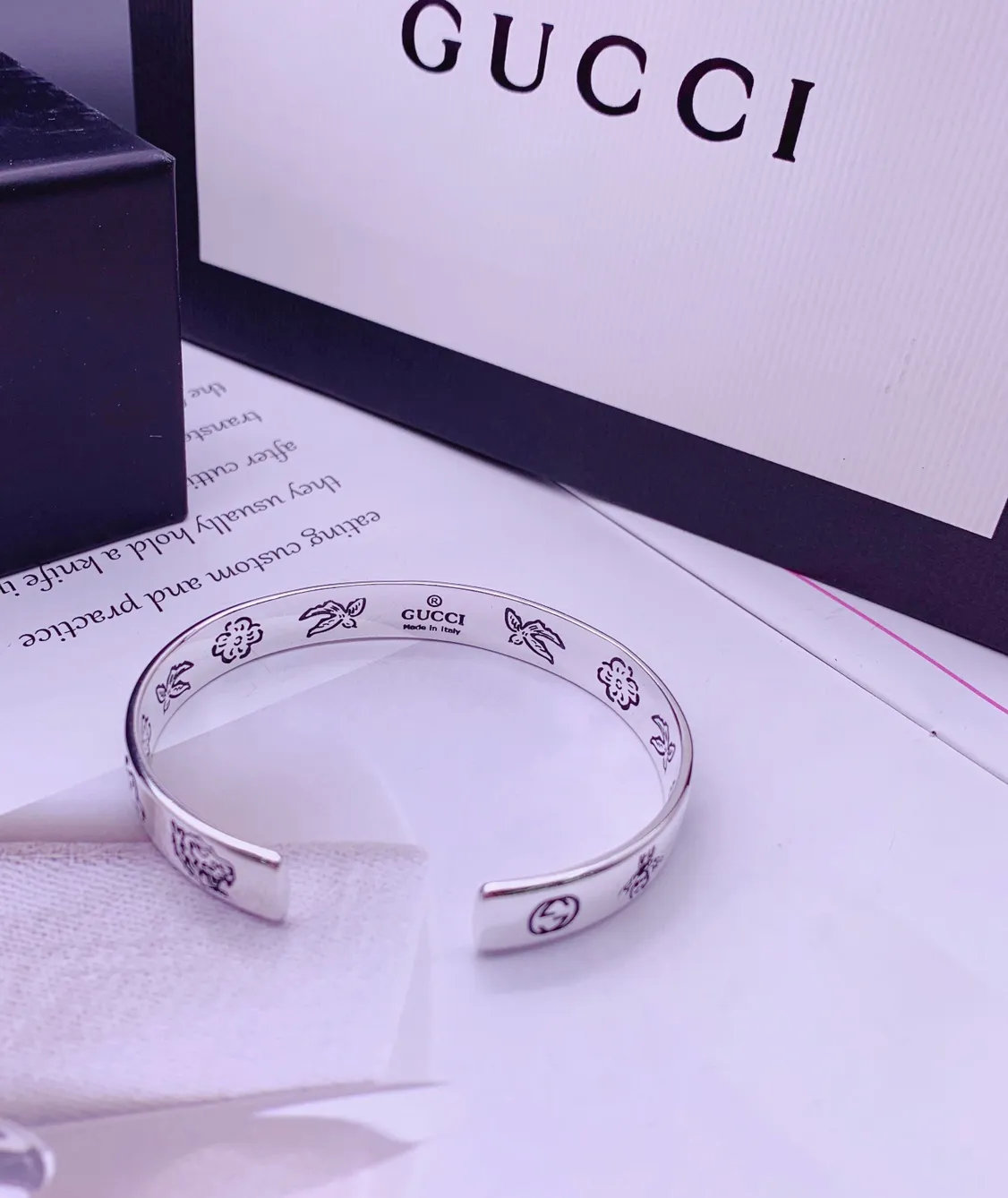 【GUCCI】ブレスレット、ファッションシンプルなスタイル 2474