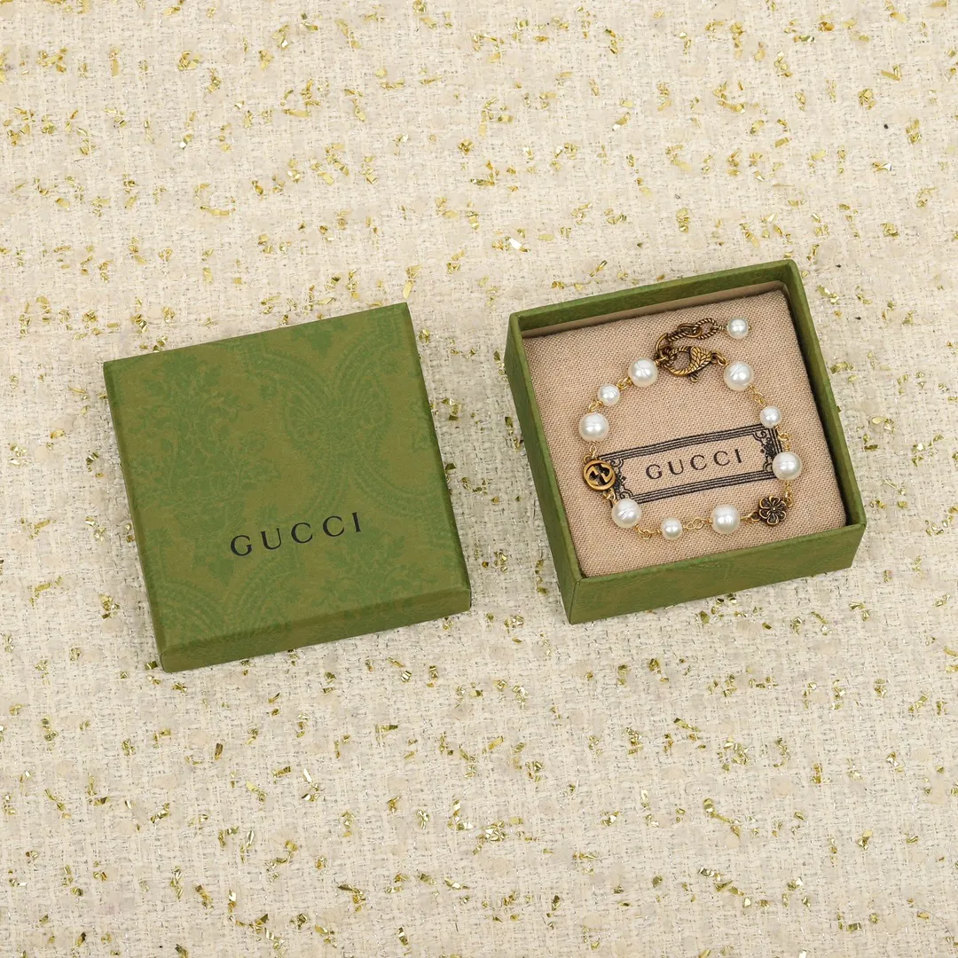 【GUCCI】ブレスレット、ファッションシンプルなスタイル