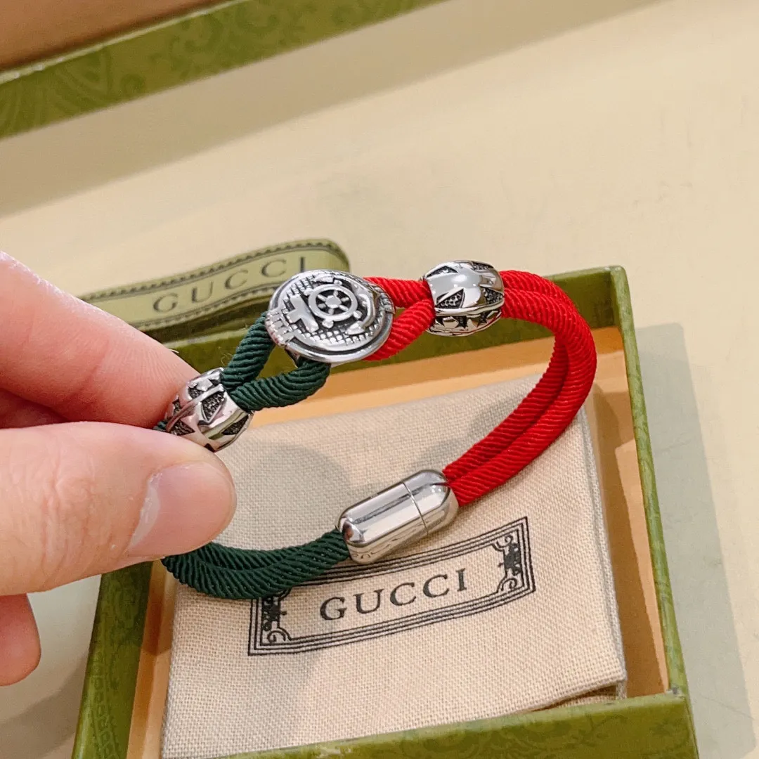 【GUCCI】ブレスレット、ファッションシンプルなスタイル